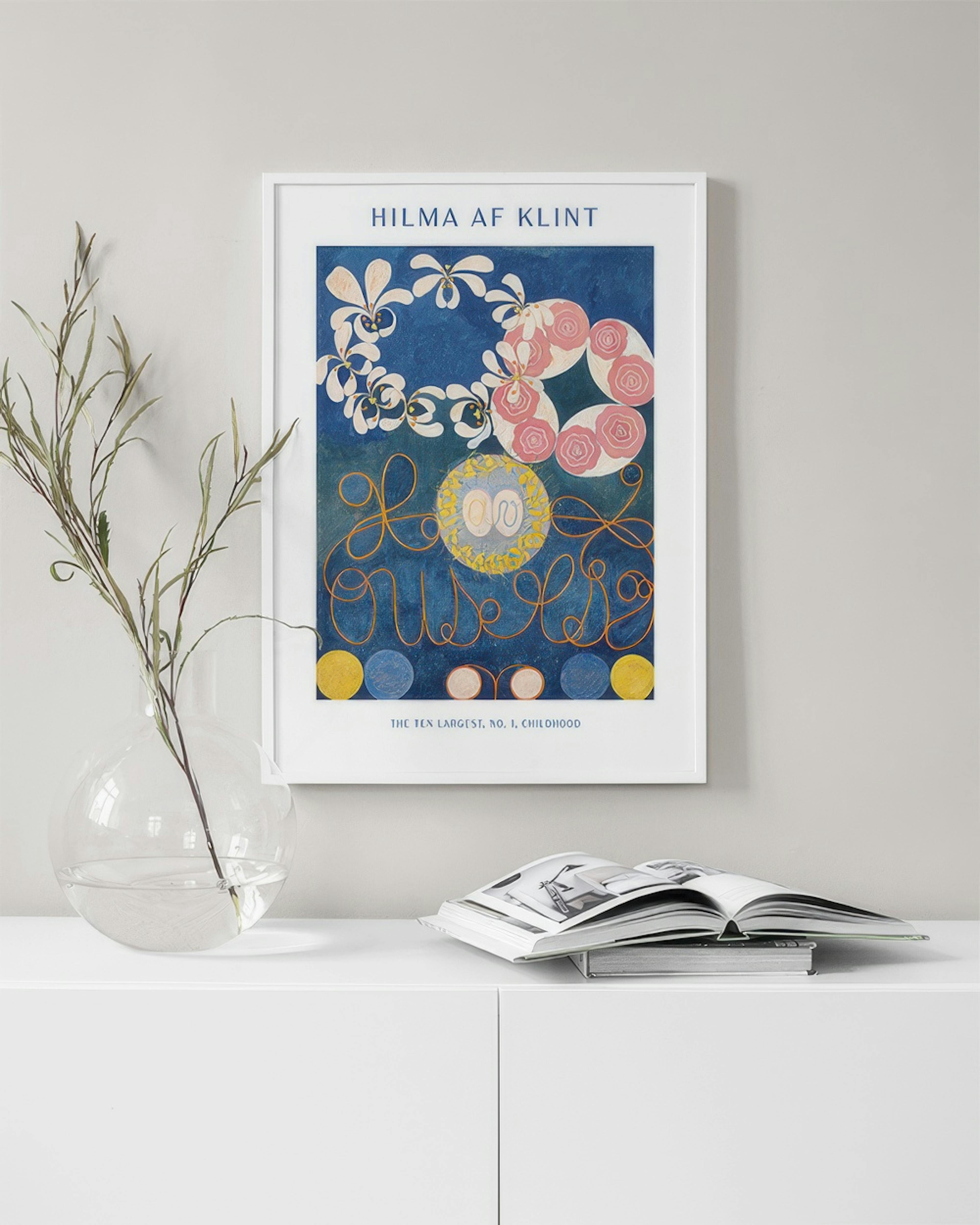 Plakát - The ten largest, No.1, childhood by Hilma Af Klint