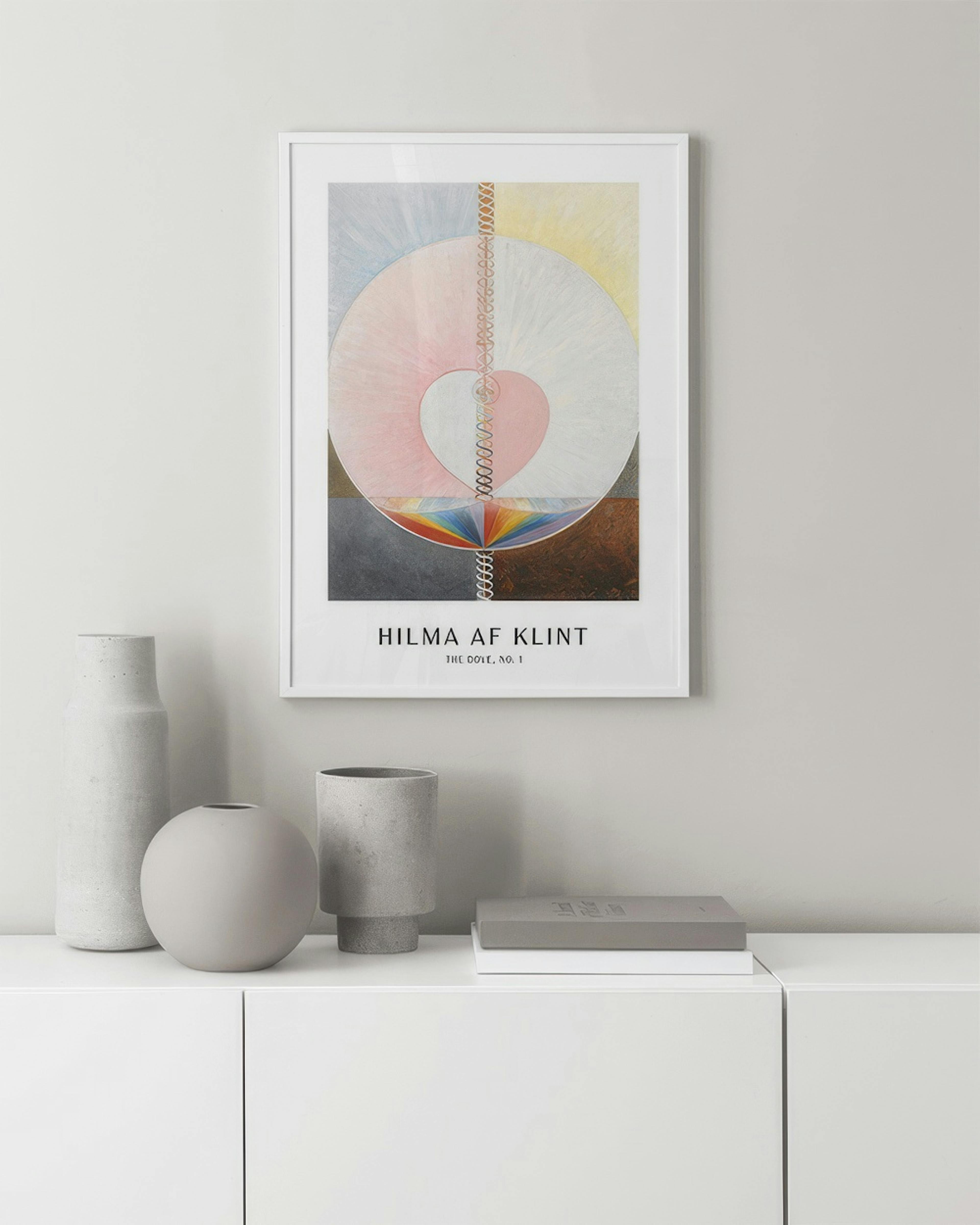 Plakat - The dove, No.1 by Hilma Af Klint