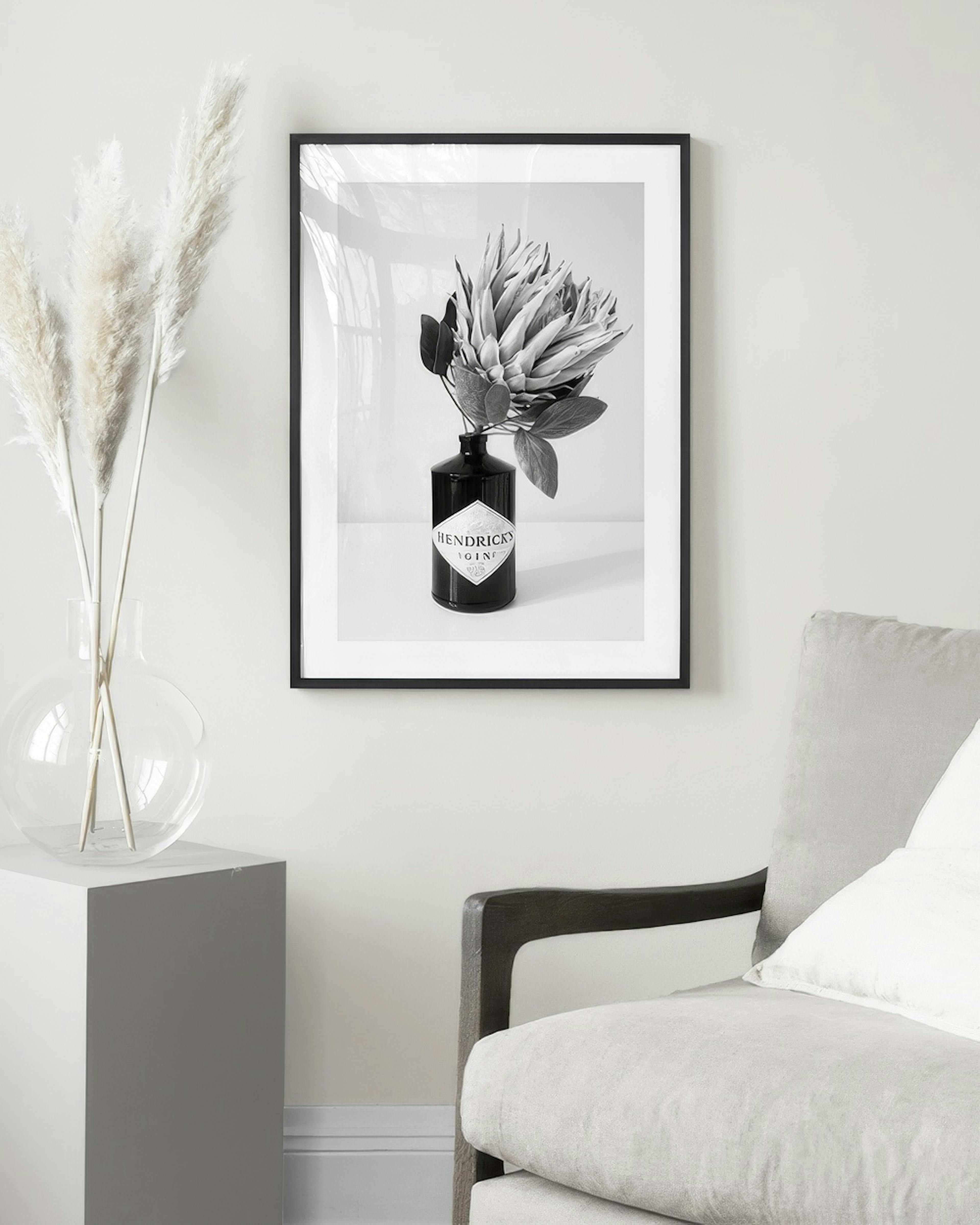 Gin & Flower Print
