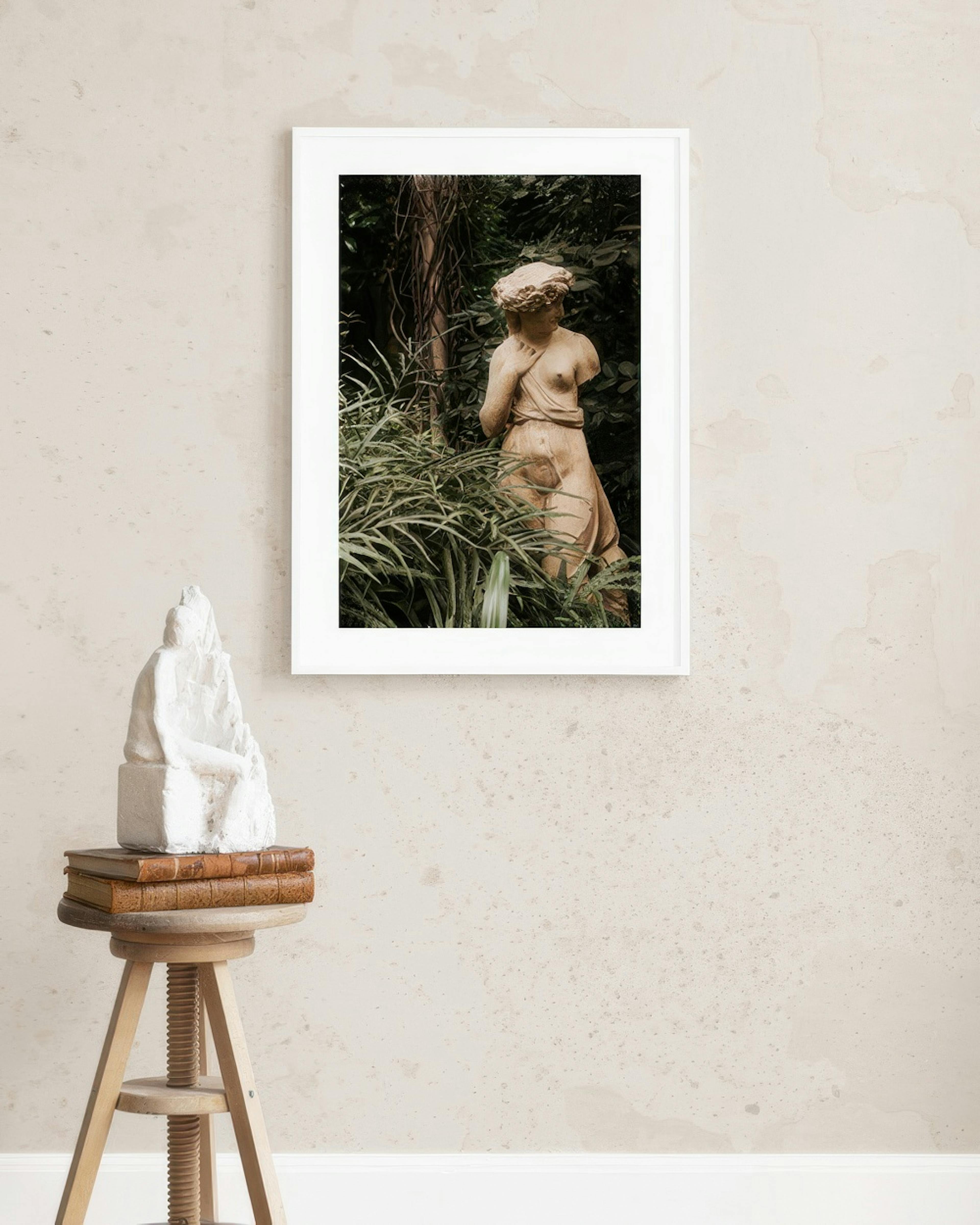 Overgrown Figure Poster