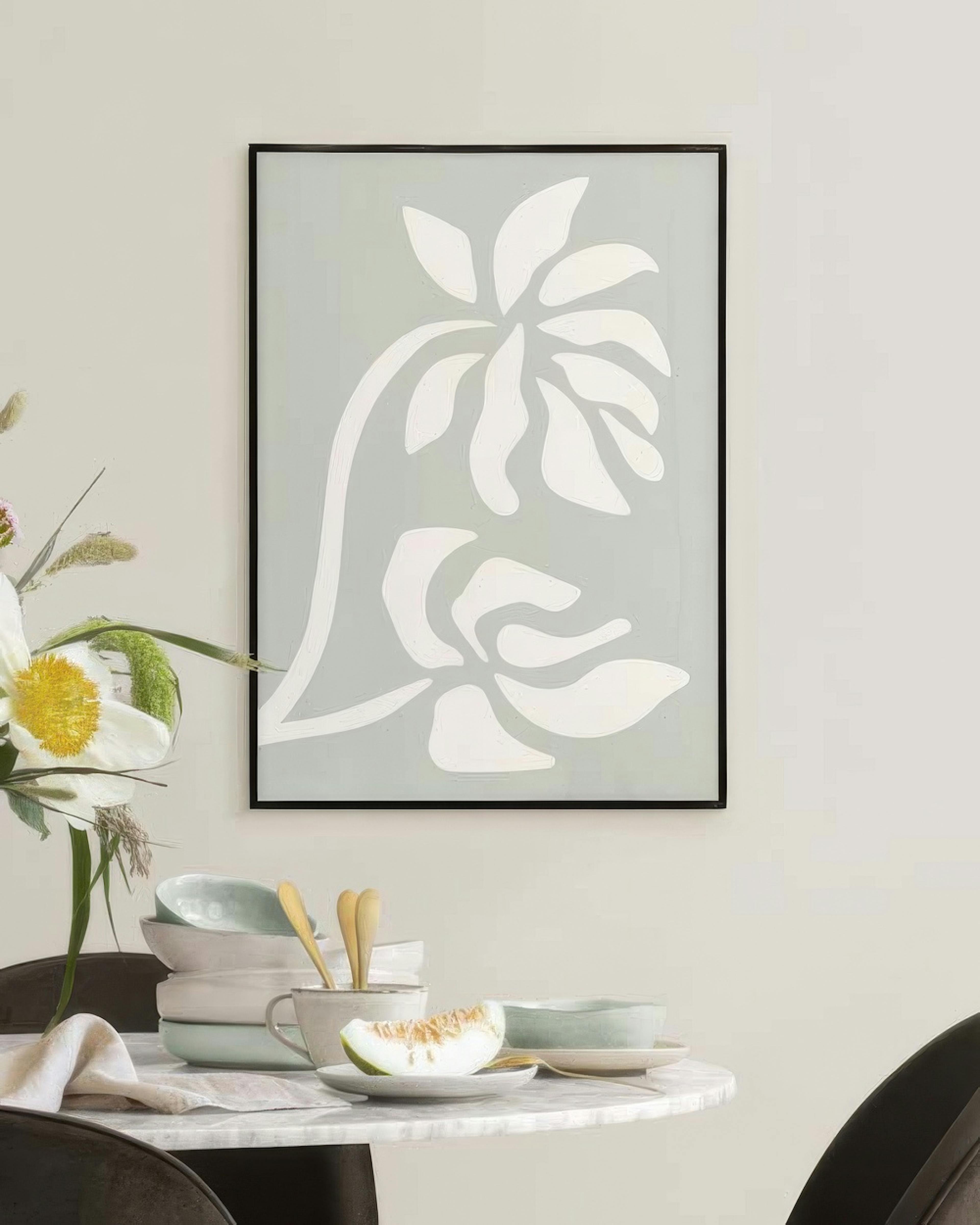 Green Florals 포스터
