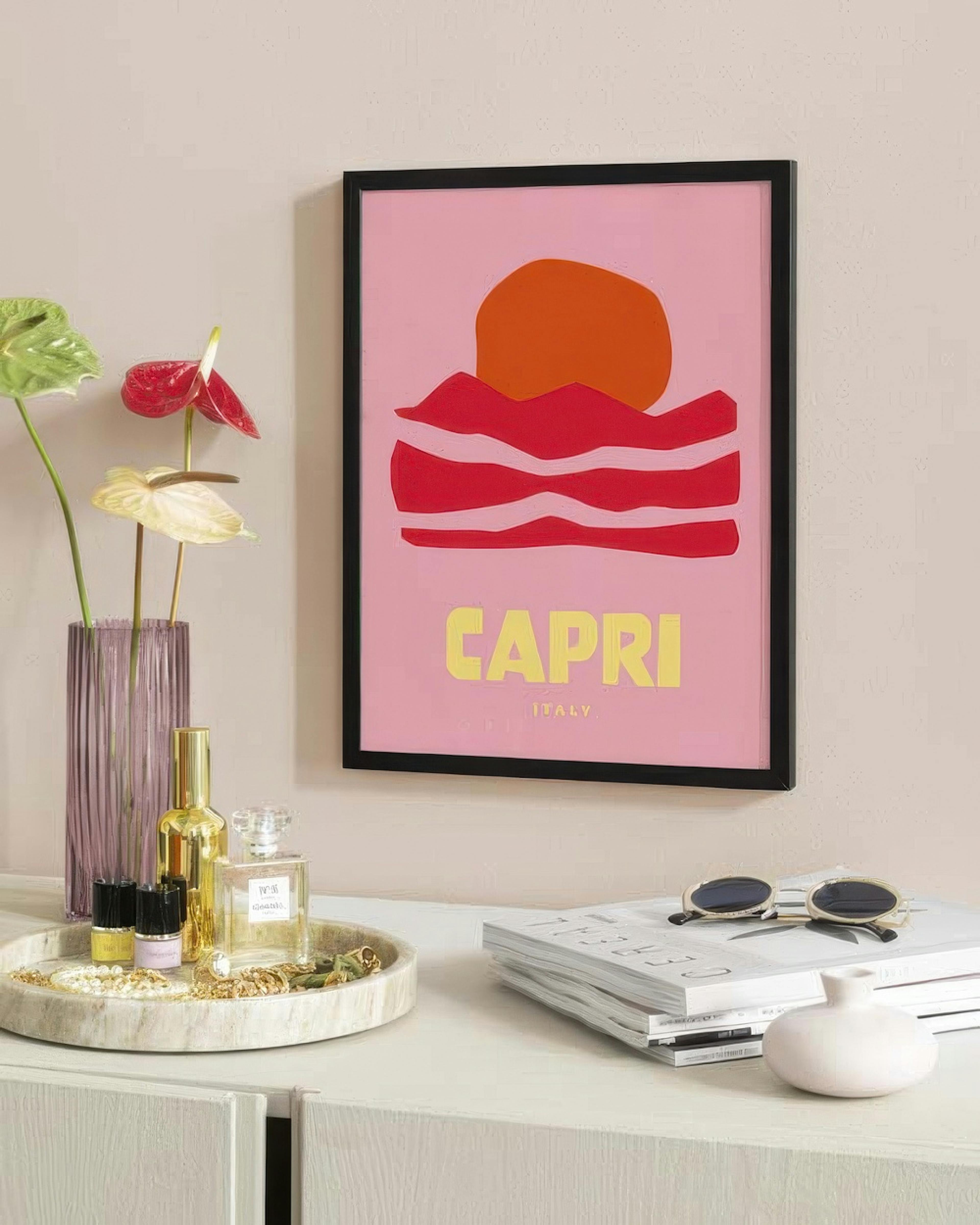 Graphic Capri Affiche