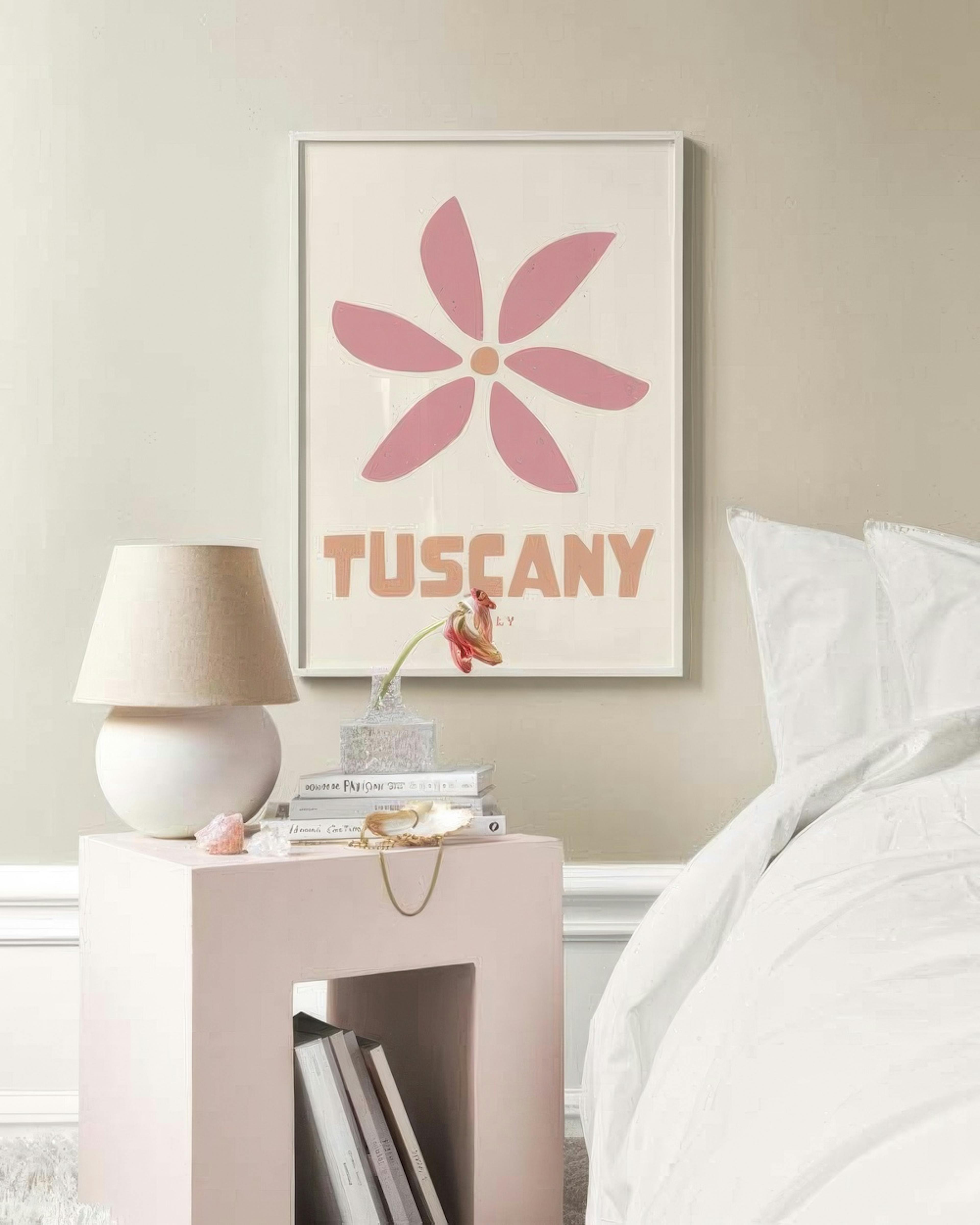 Graphic Tuscany Poster