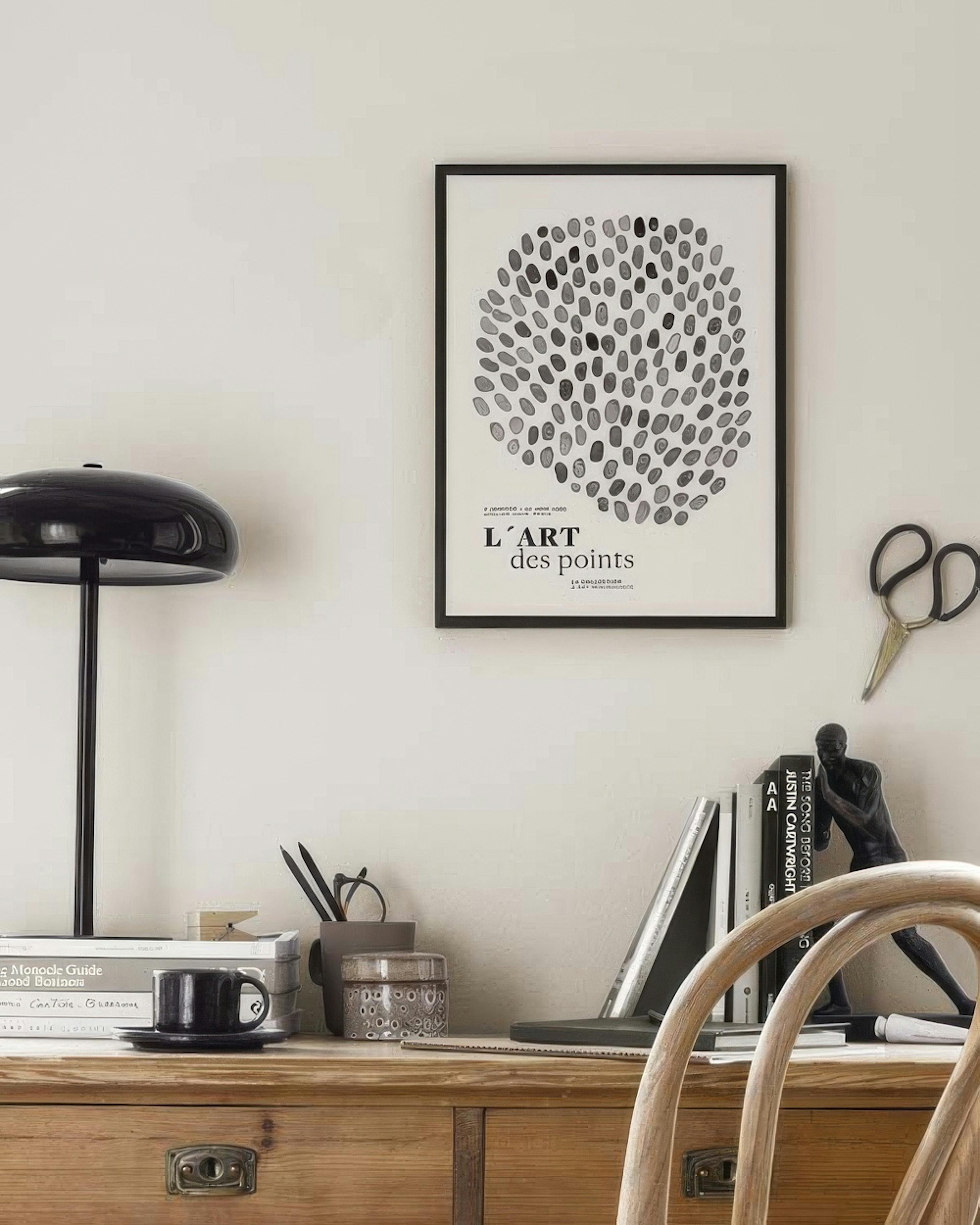 L’art des Points No1 Poster