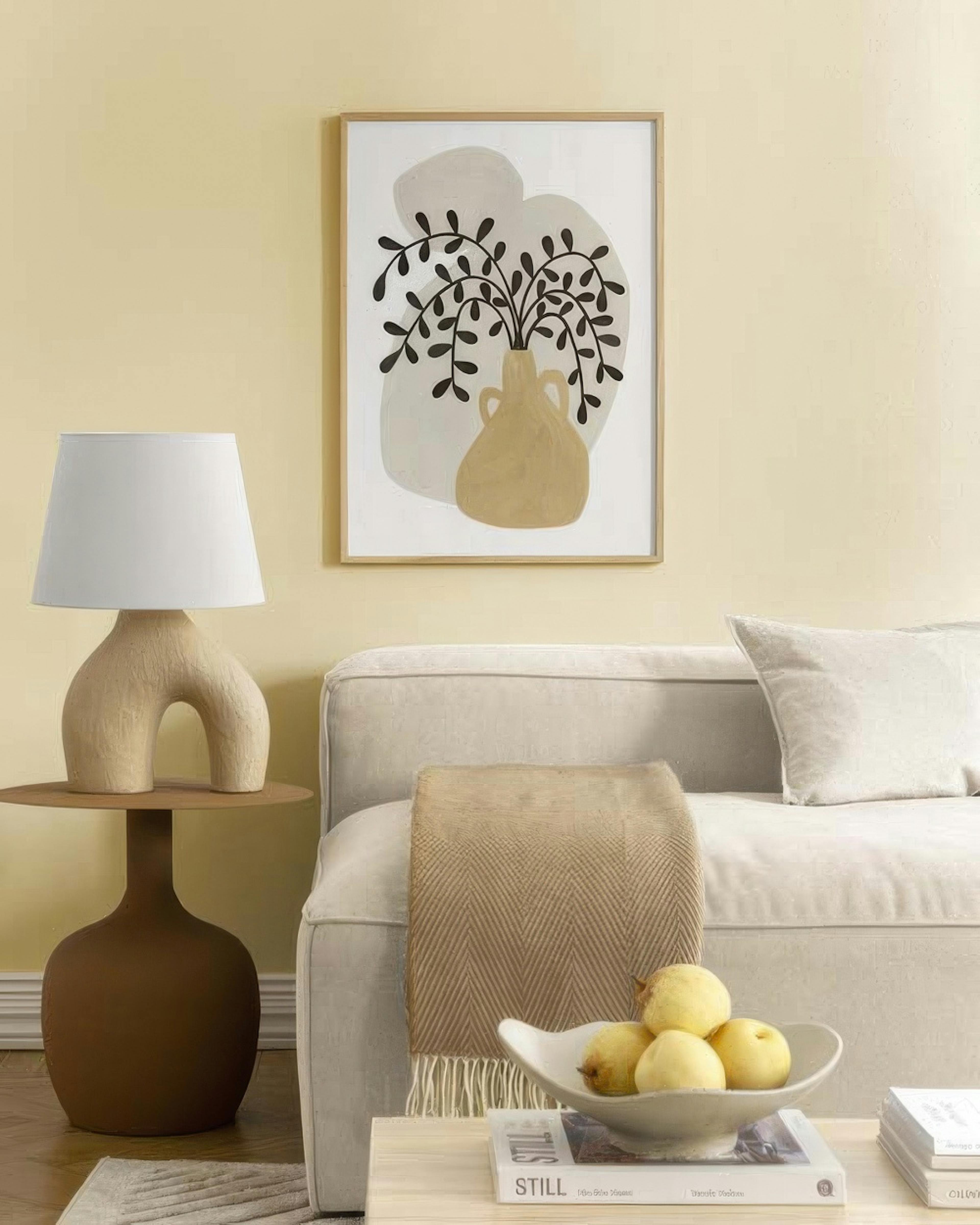 Yellow Vase 포스터