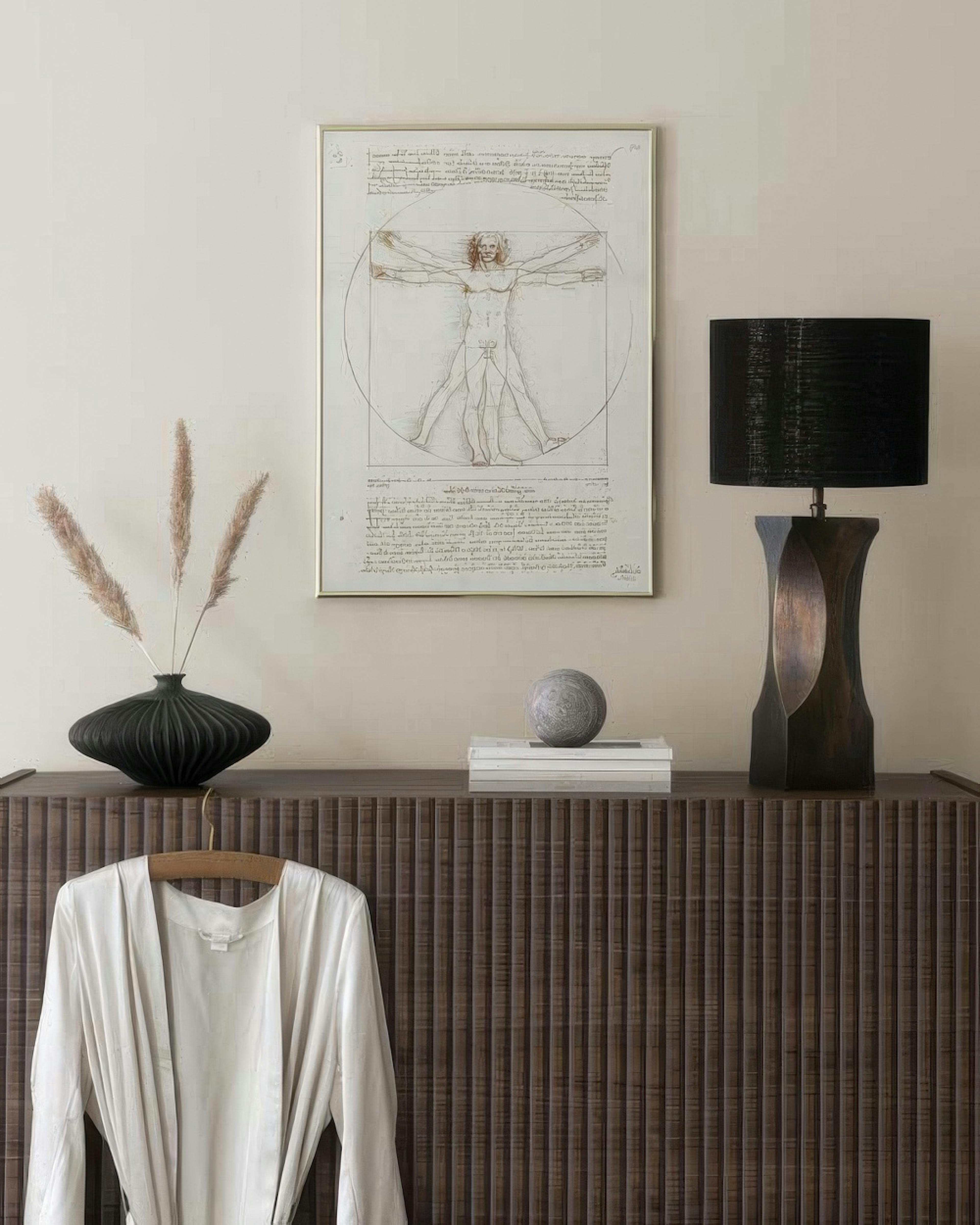 Leonardo Da Vinci - Vitruvian Man Affiche