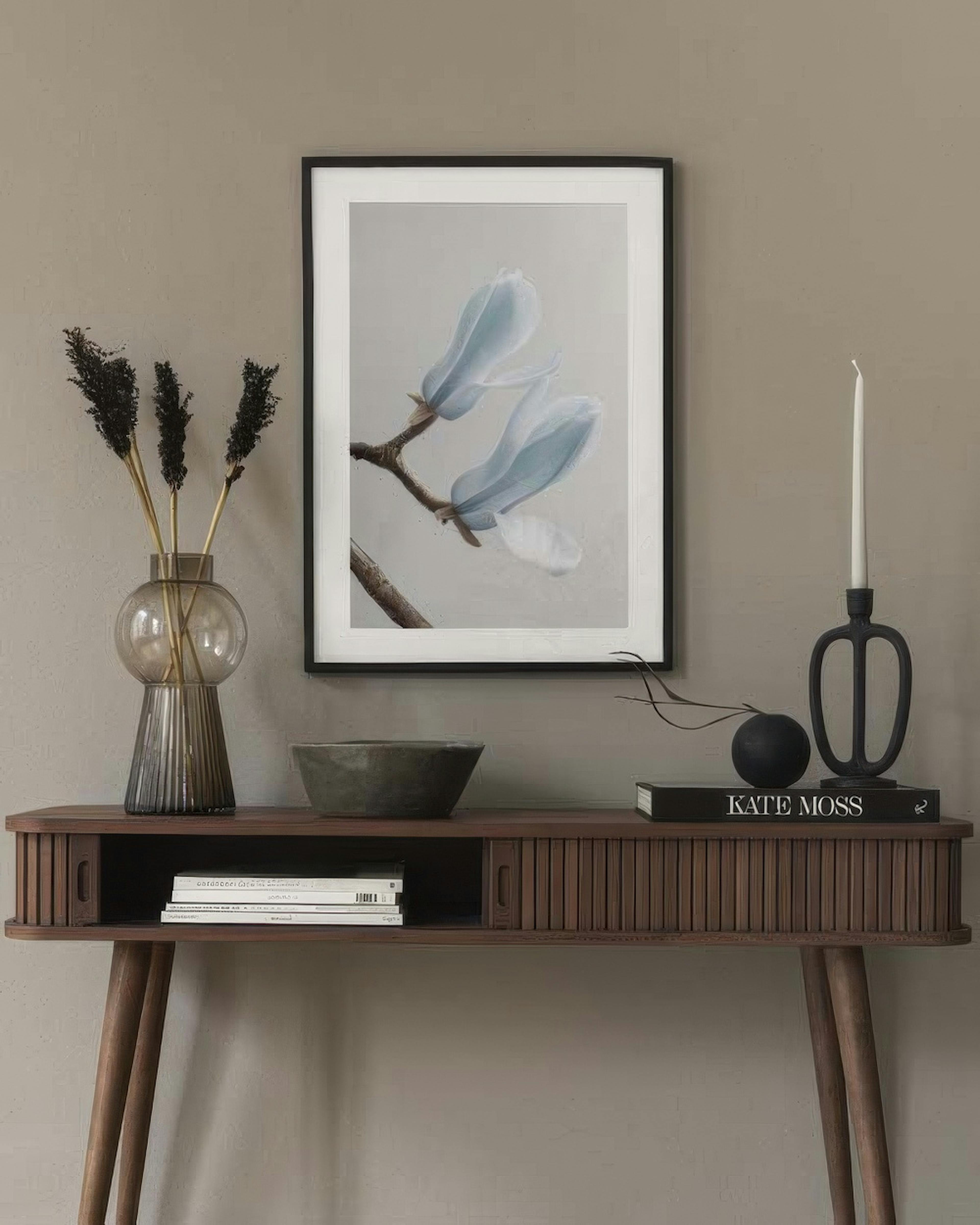 Blue Magnolia Poster
