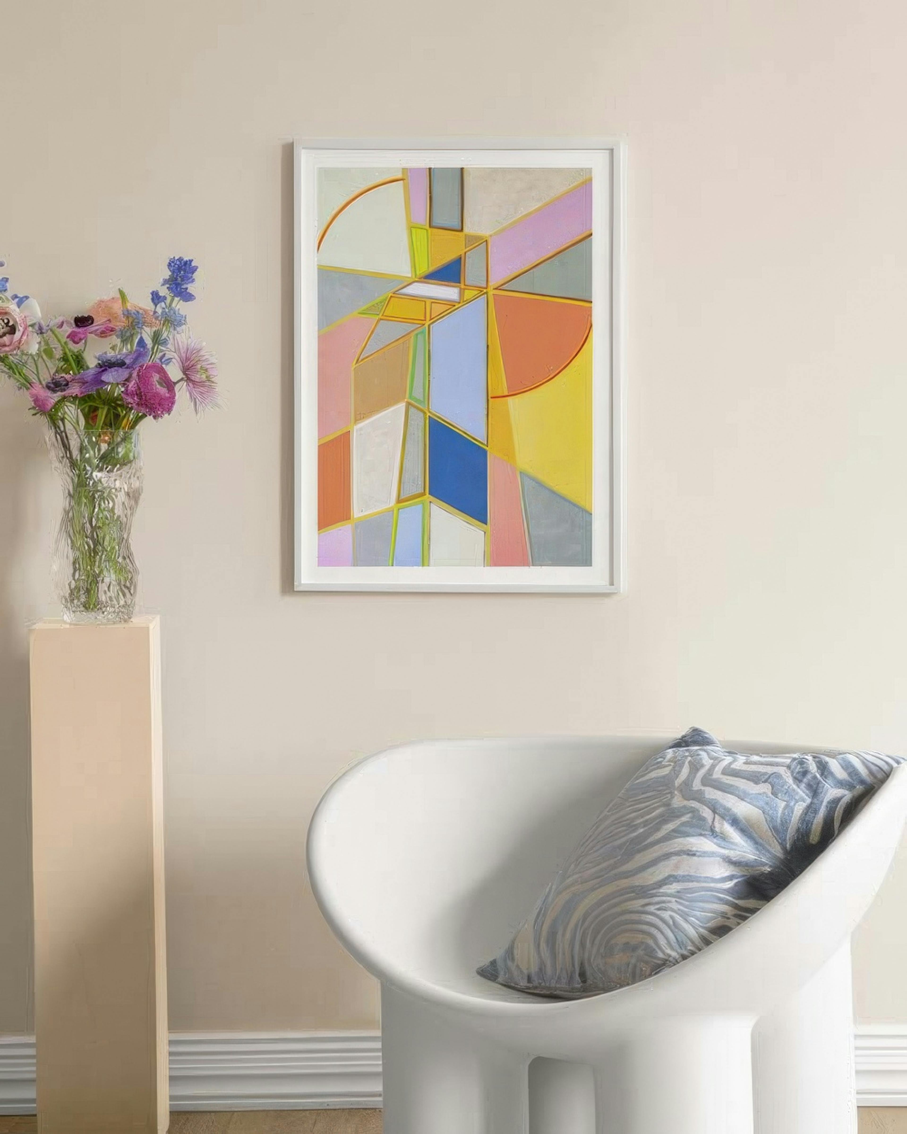 Color Block Painting No1 포스터
