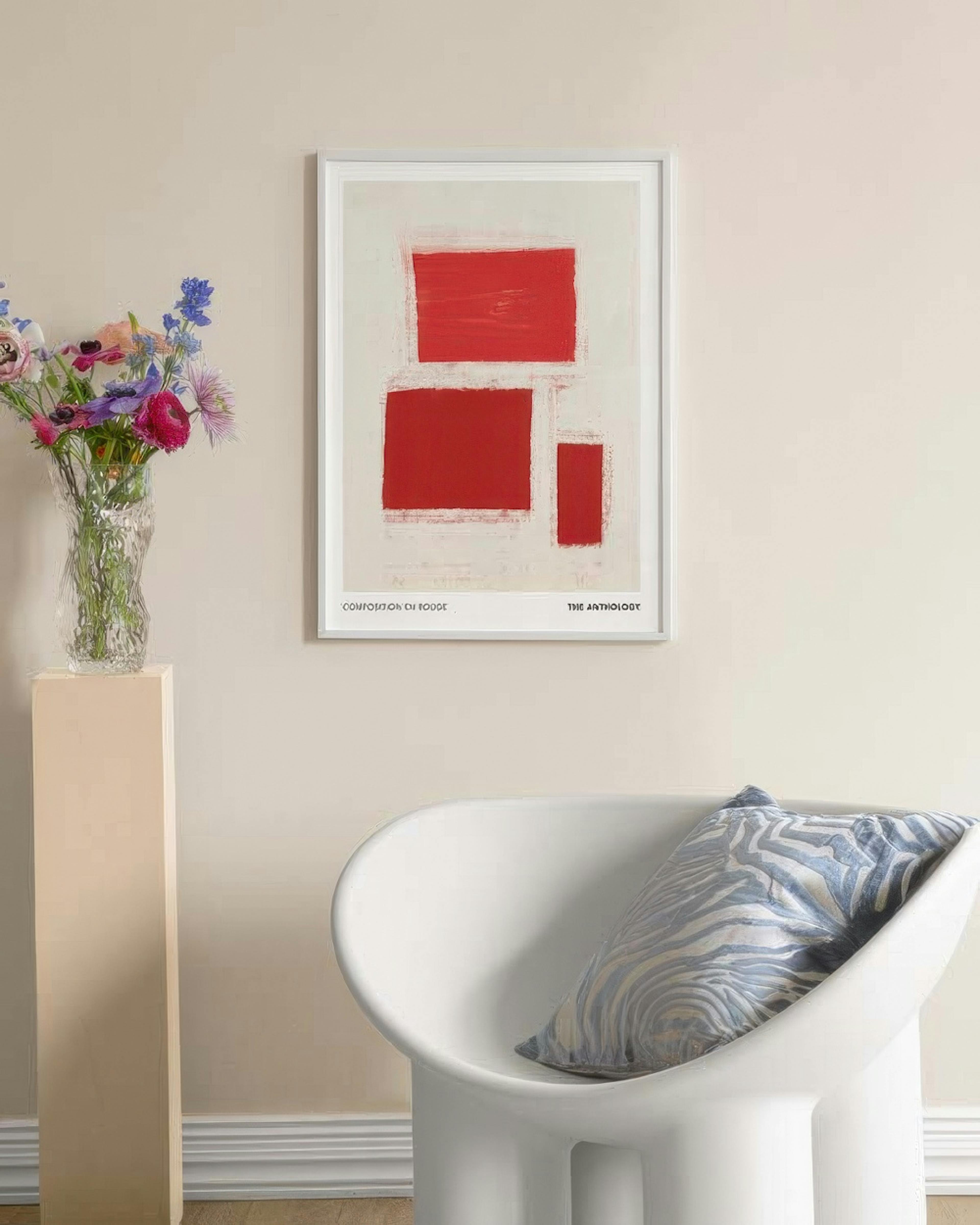 En Rouge No2 Poster