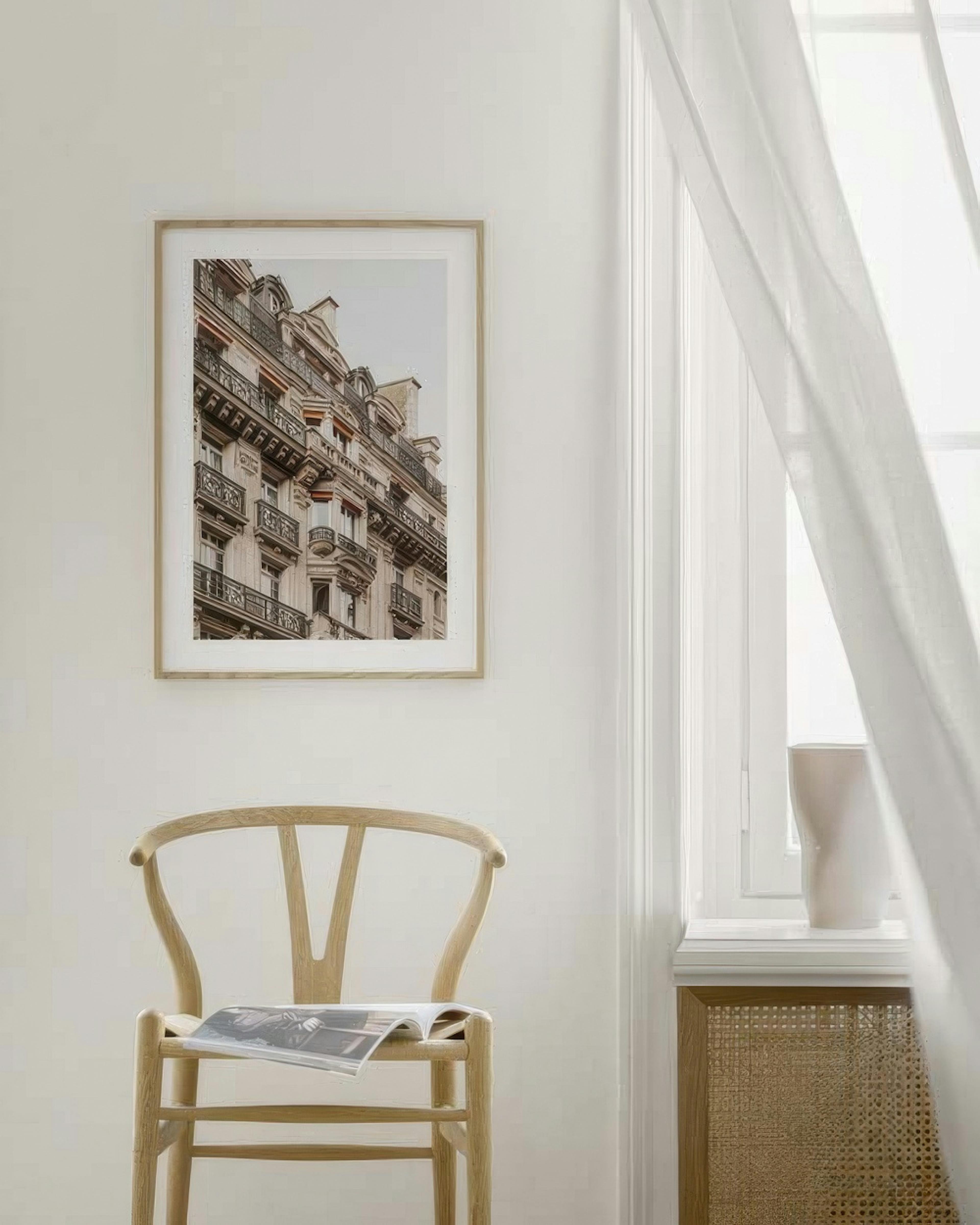 Facade With Balconies Print