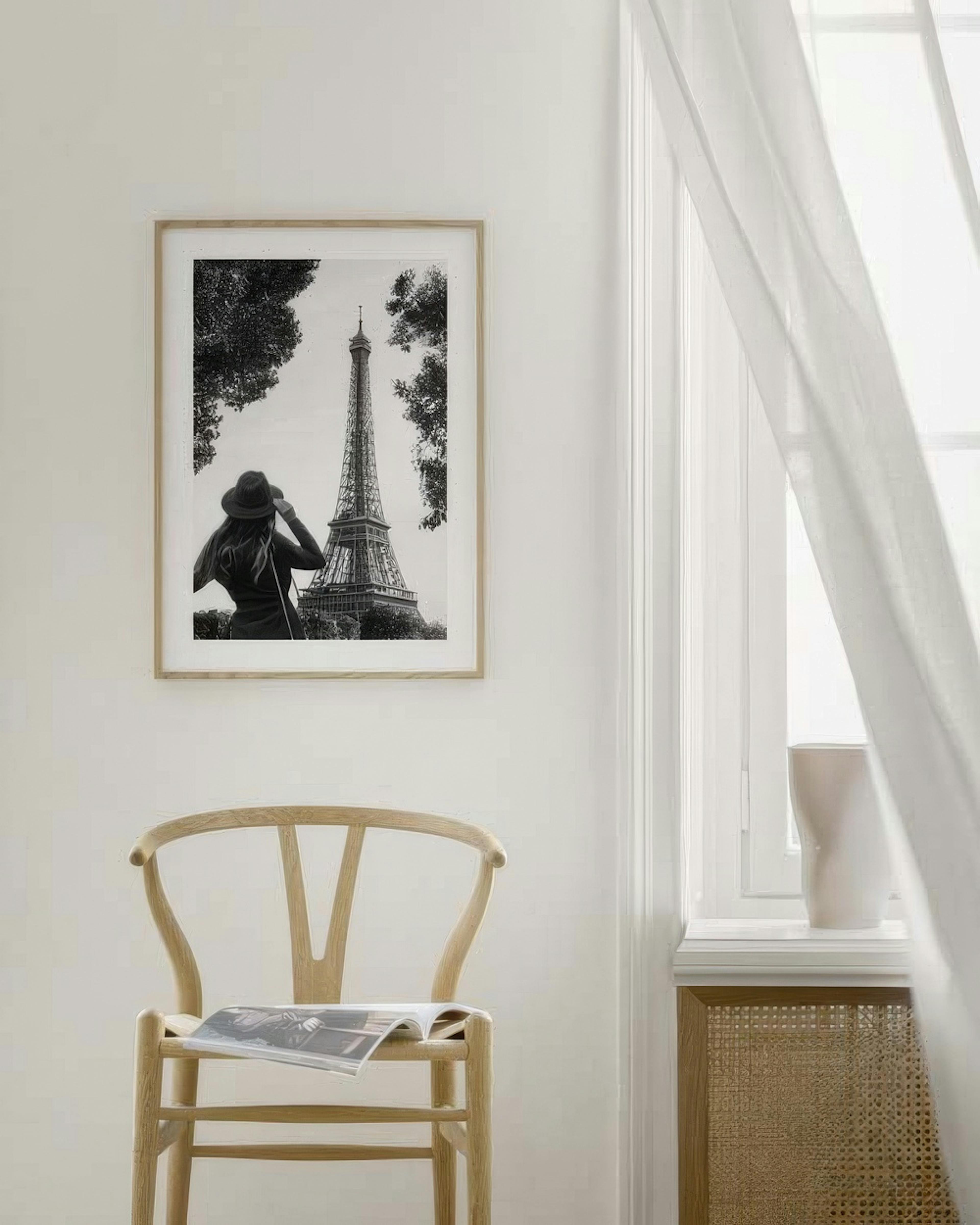View of the Eiffel Tower 포스터