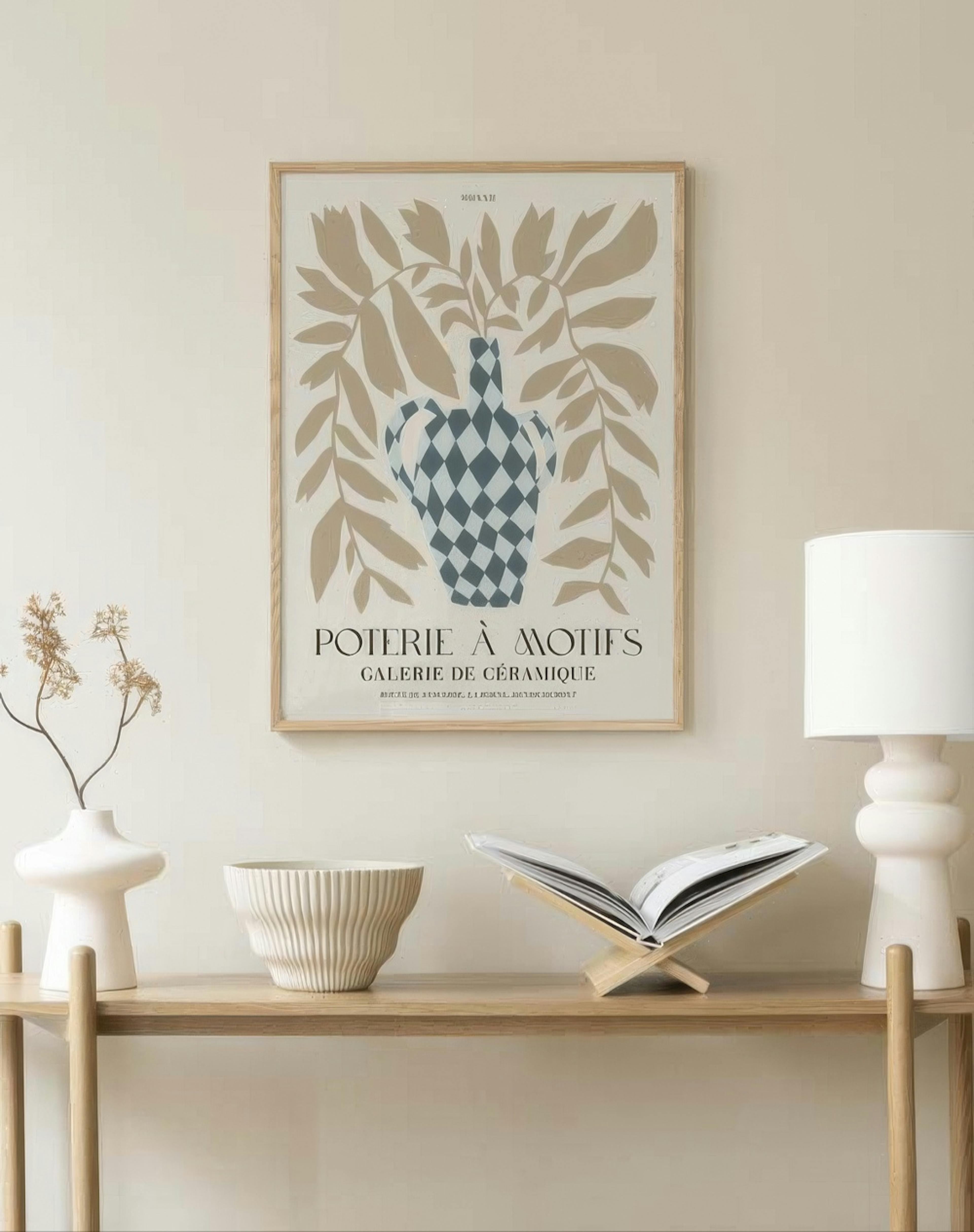 Poterie à Motifs No1 Print