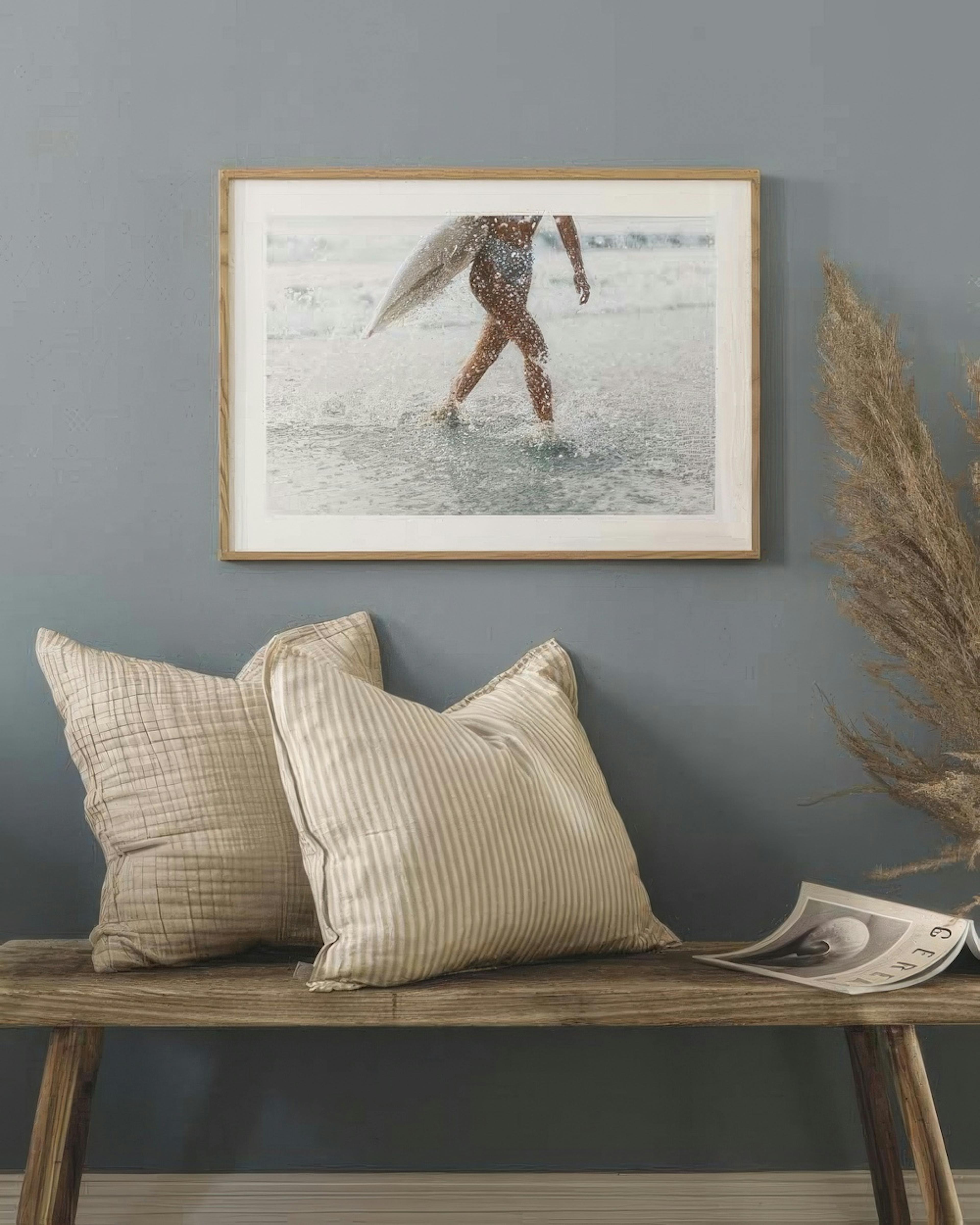 Surf Girl Print