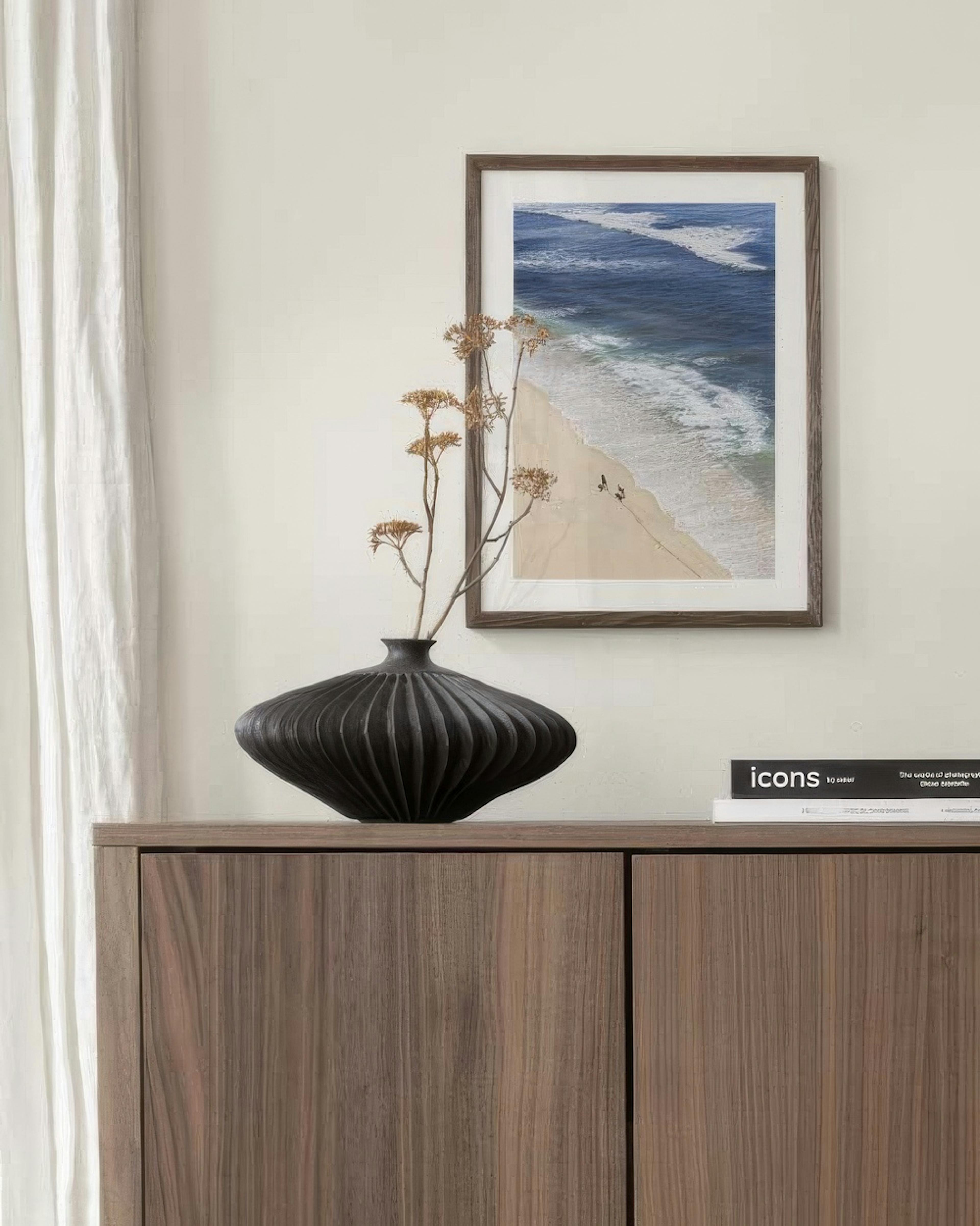 Dogs on Beach Poster