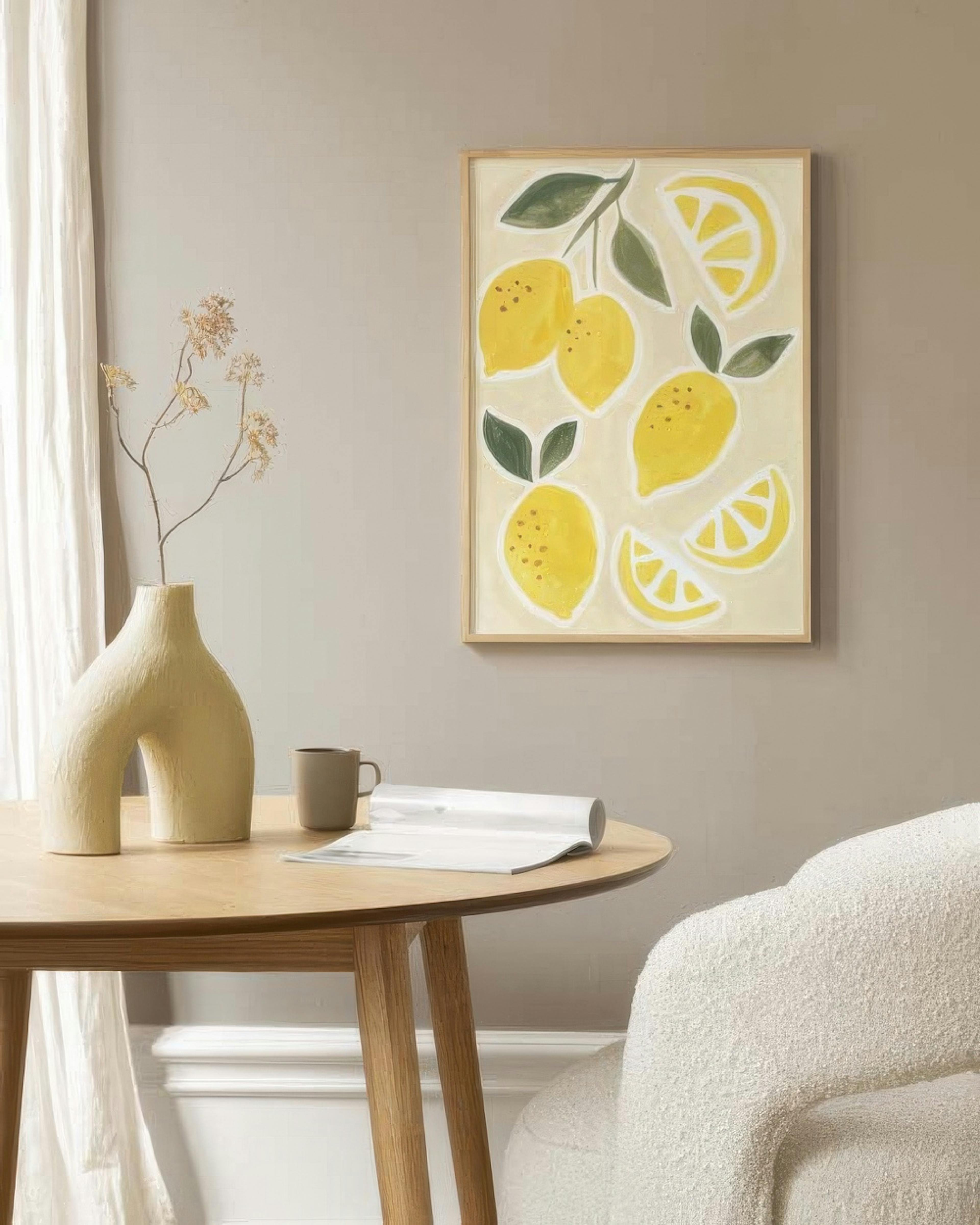 Sunny Lemons Print