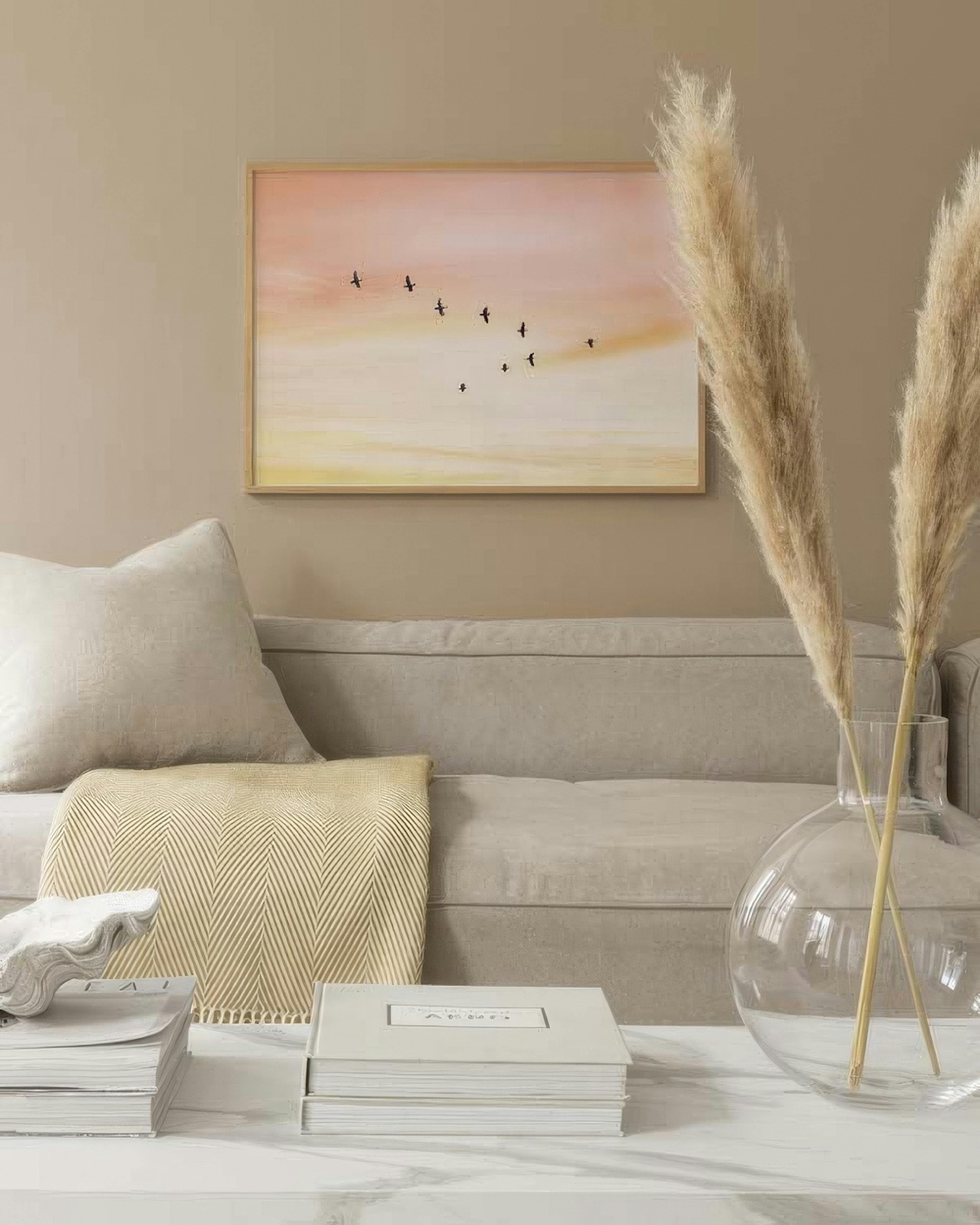 Sunset Birds Print