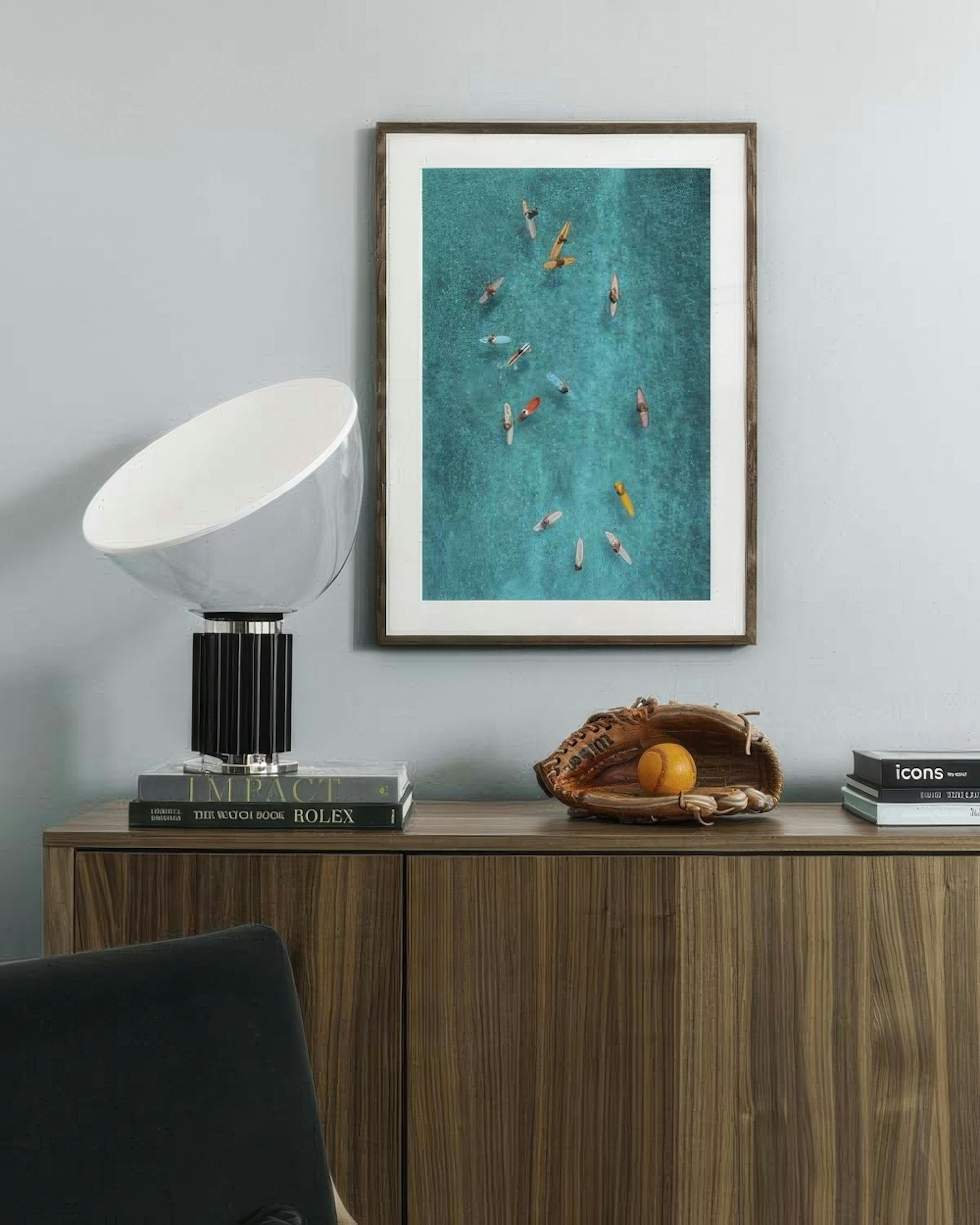 Surfers from Above Poster