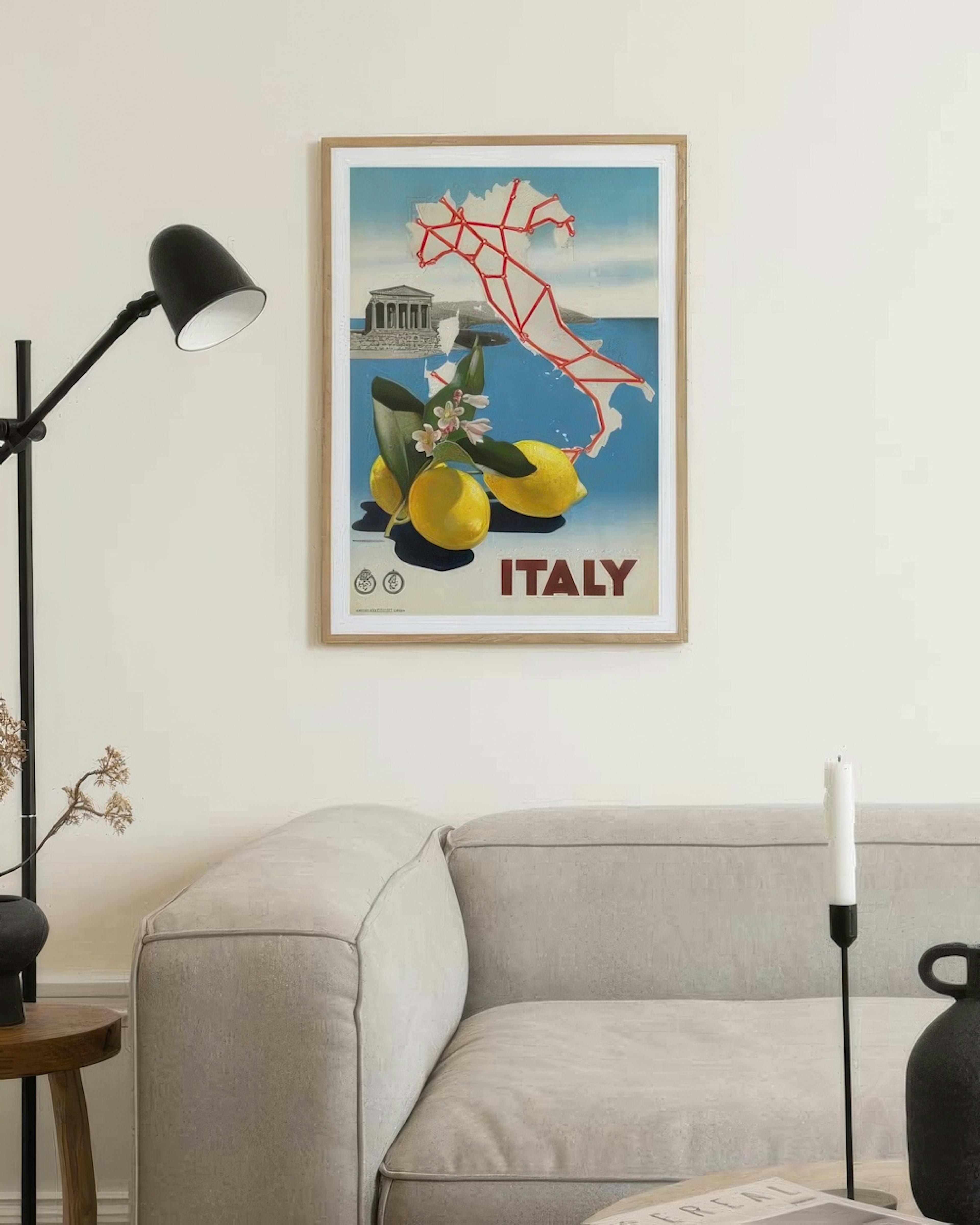 Italy Travel Affiche