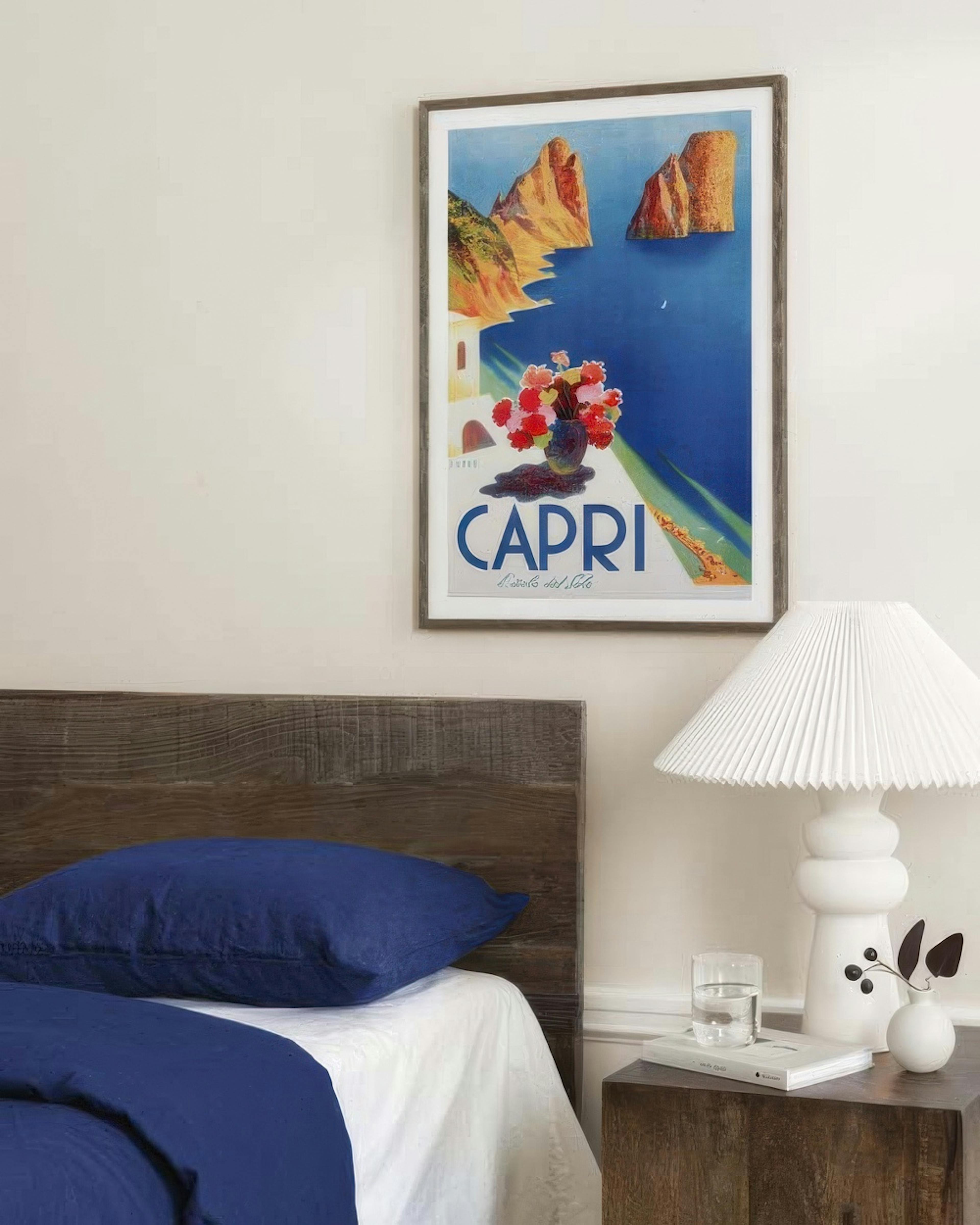 Capri Travel Poster