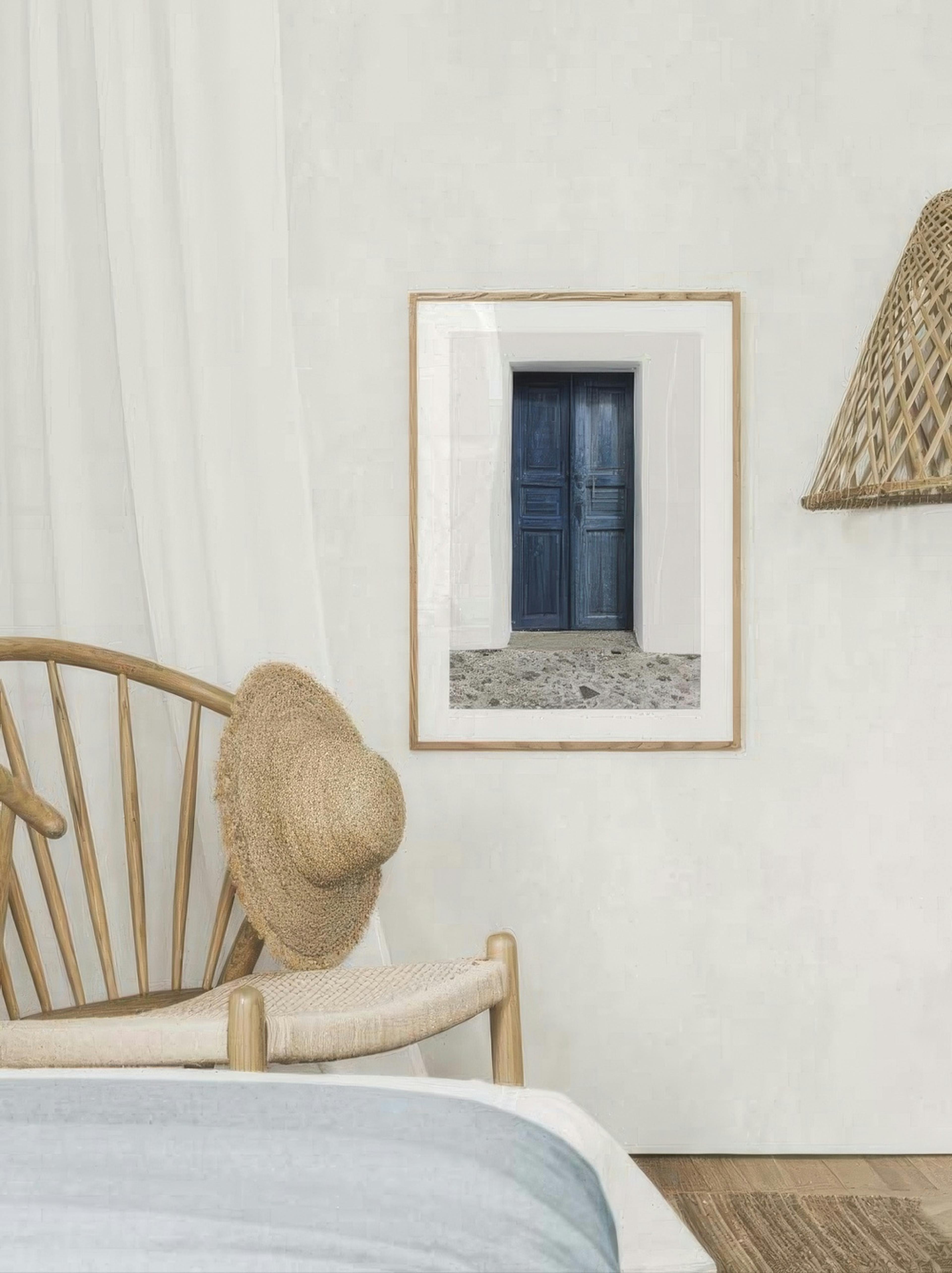 Oia Blue Door 포스터
