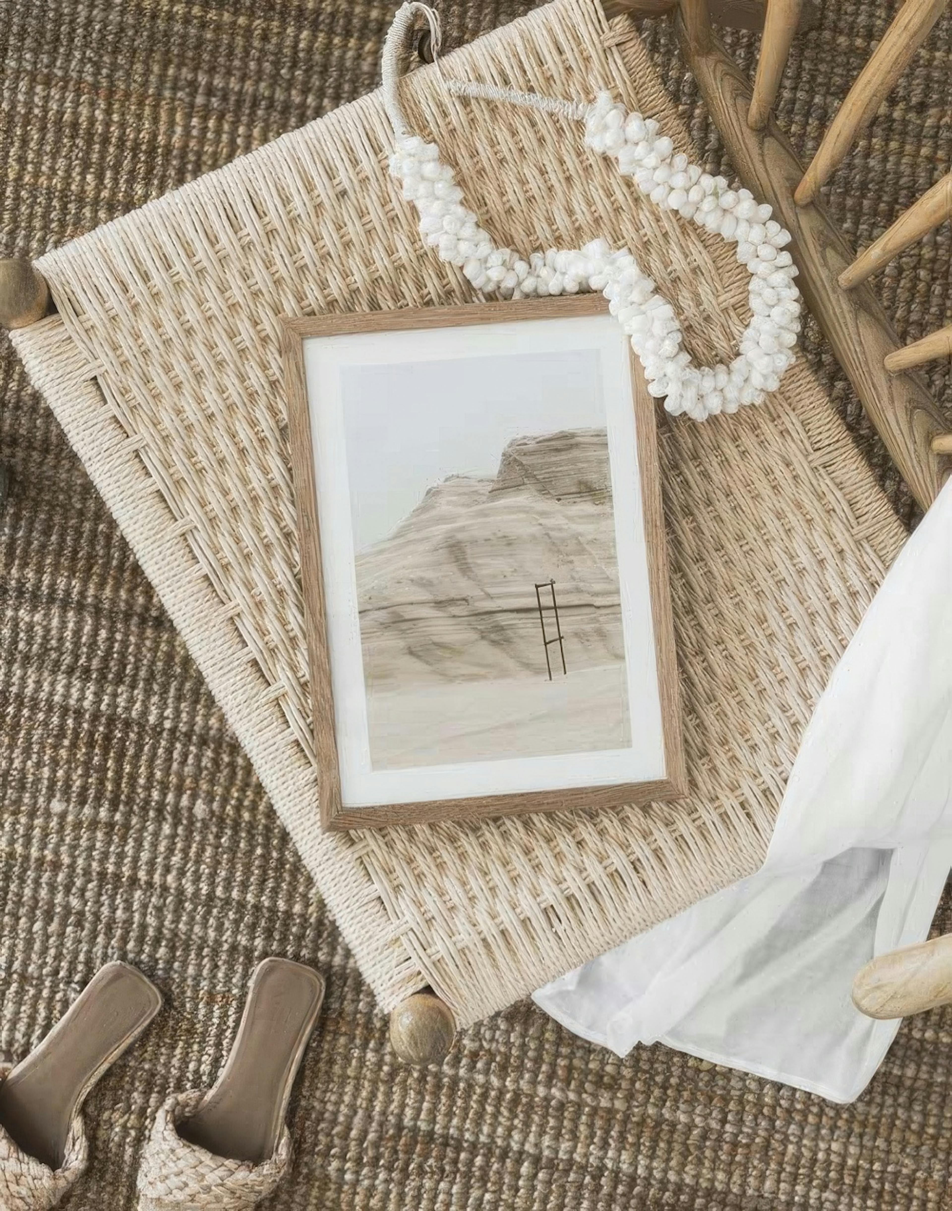 Elegant Sandstone Poster