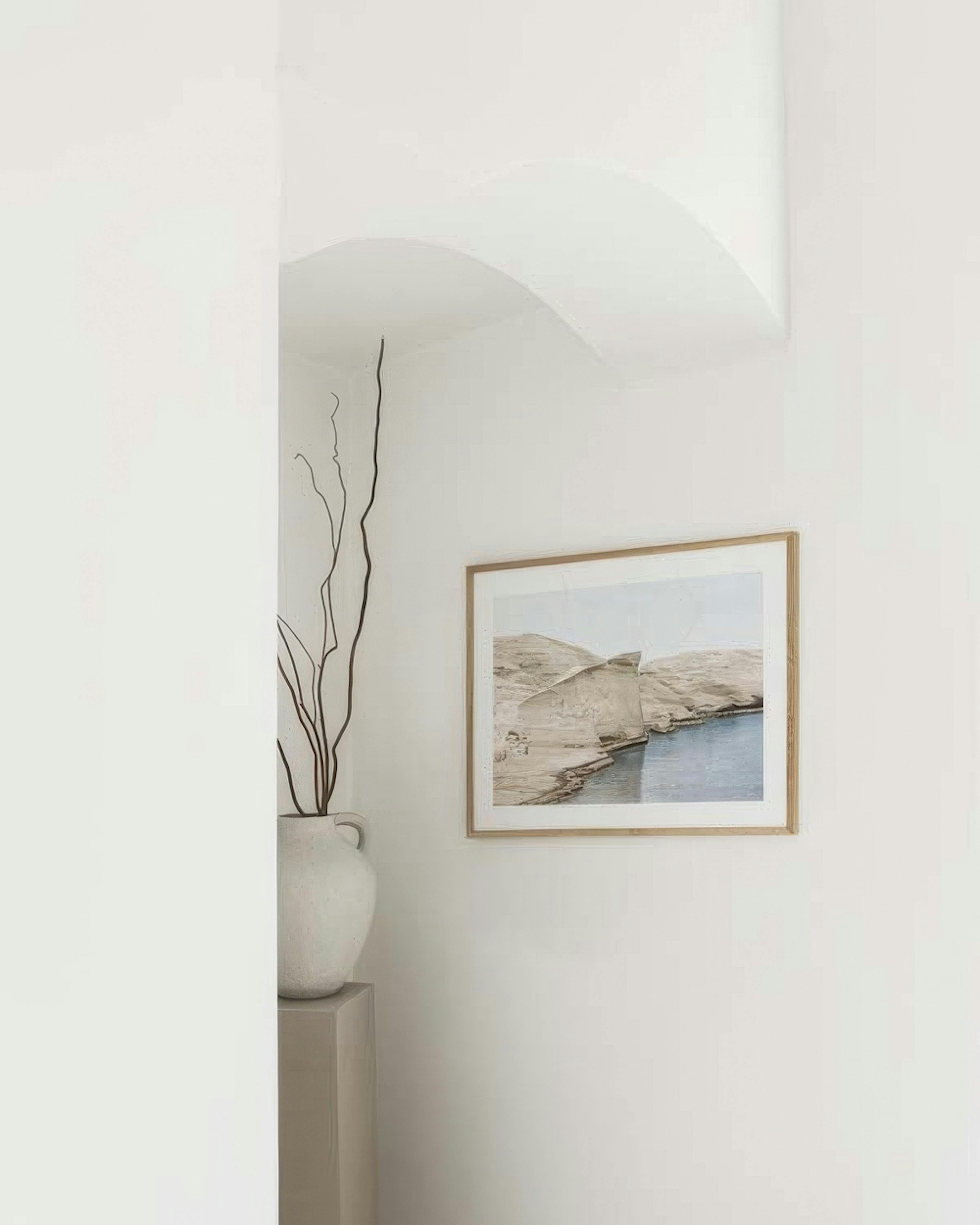 Milos Lunar Landscape Poster