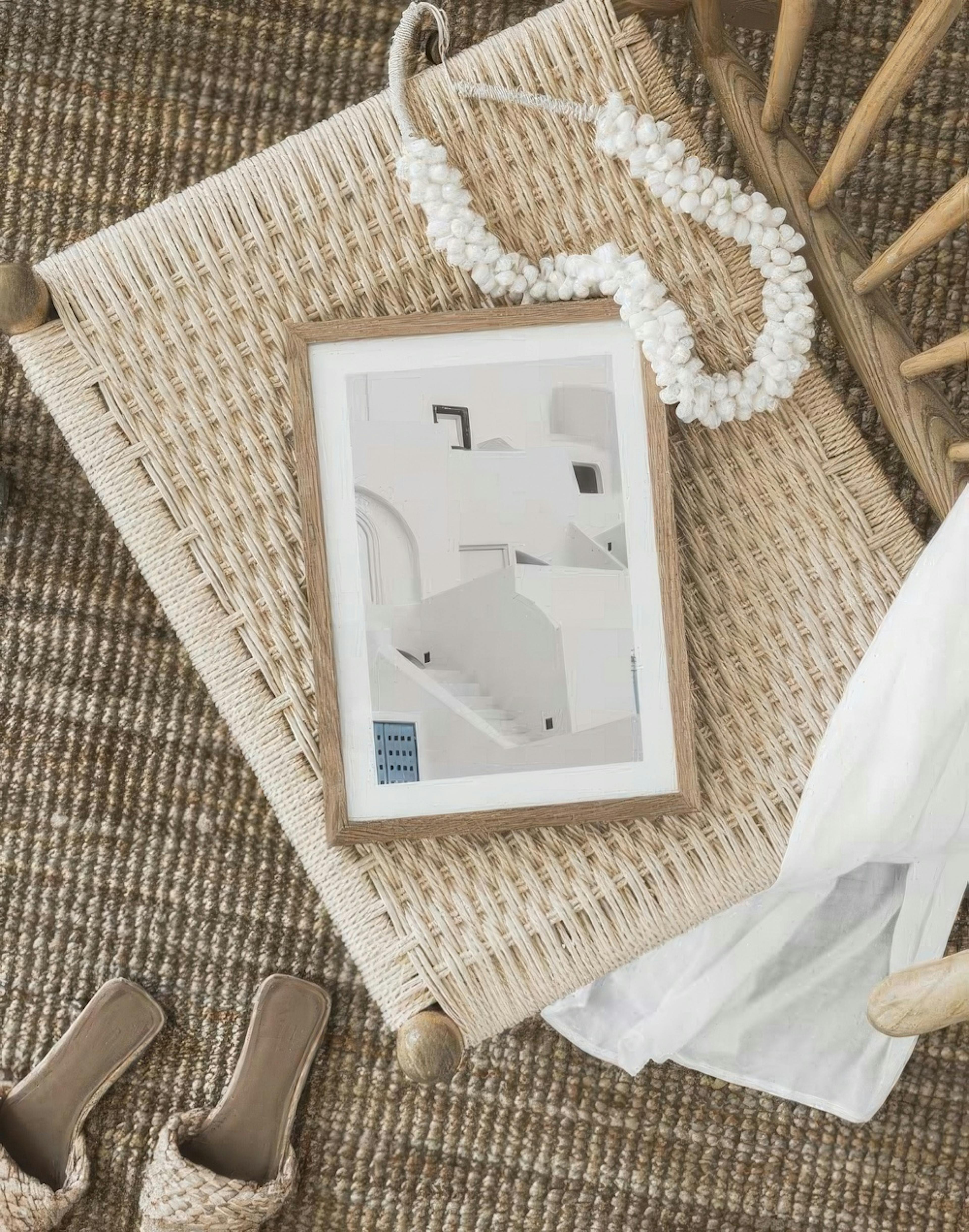 Whitewashed Houses Print