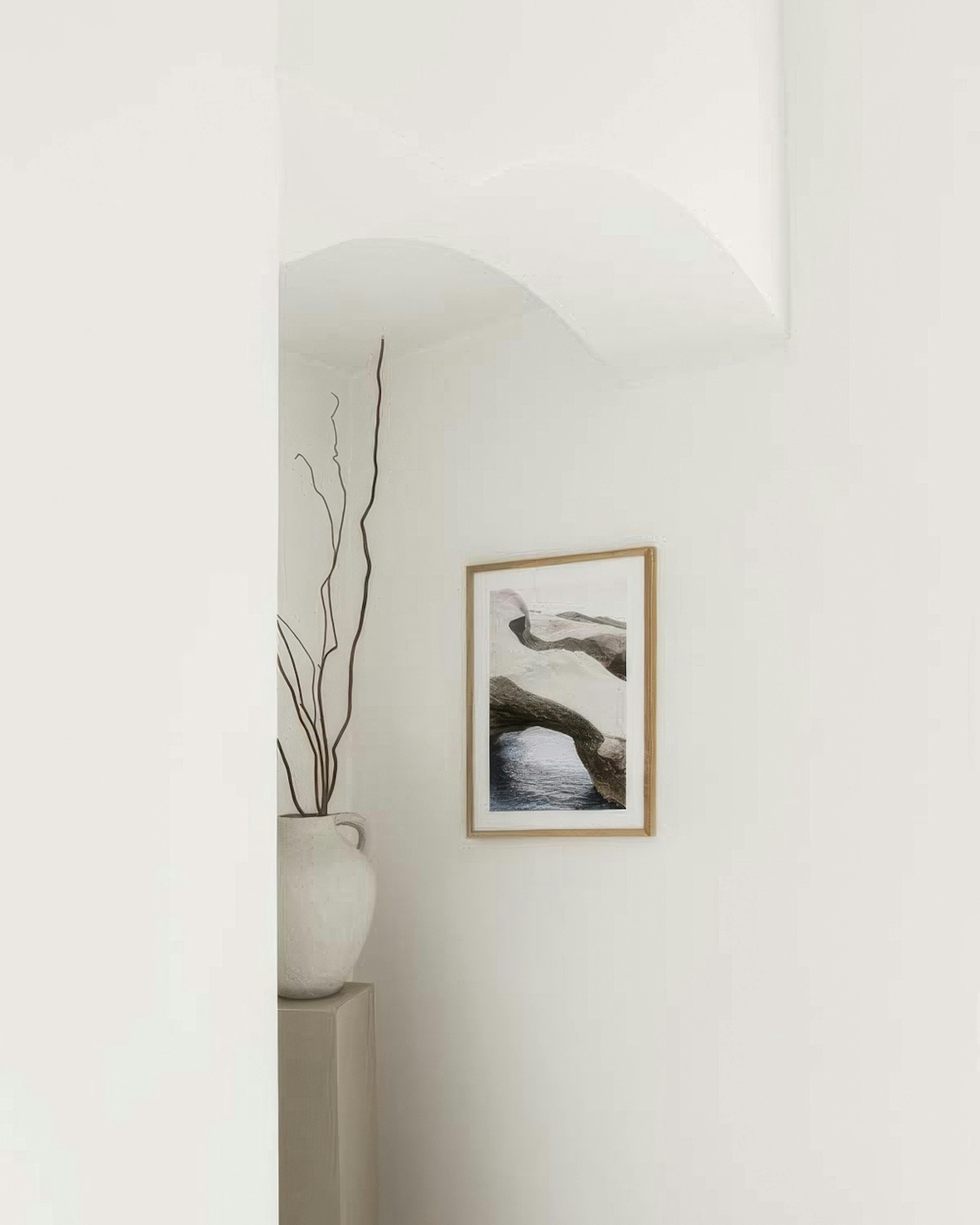 White Cliff Arch Poster