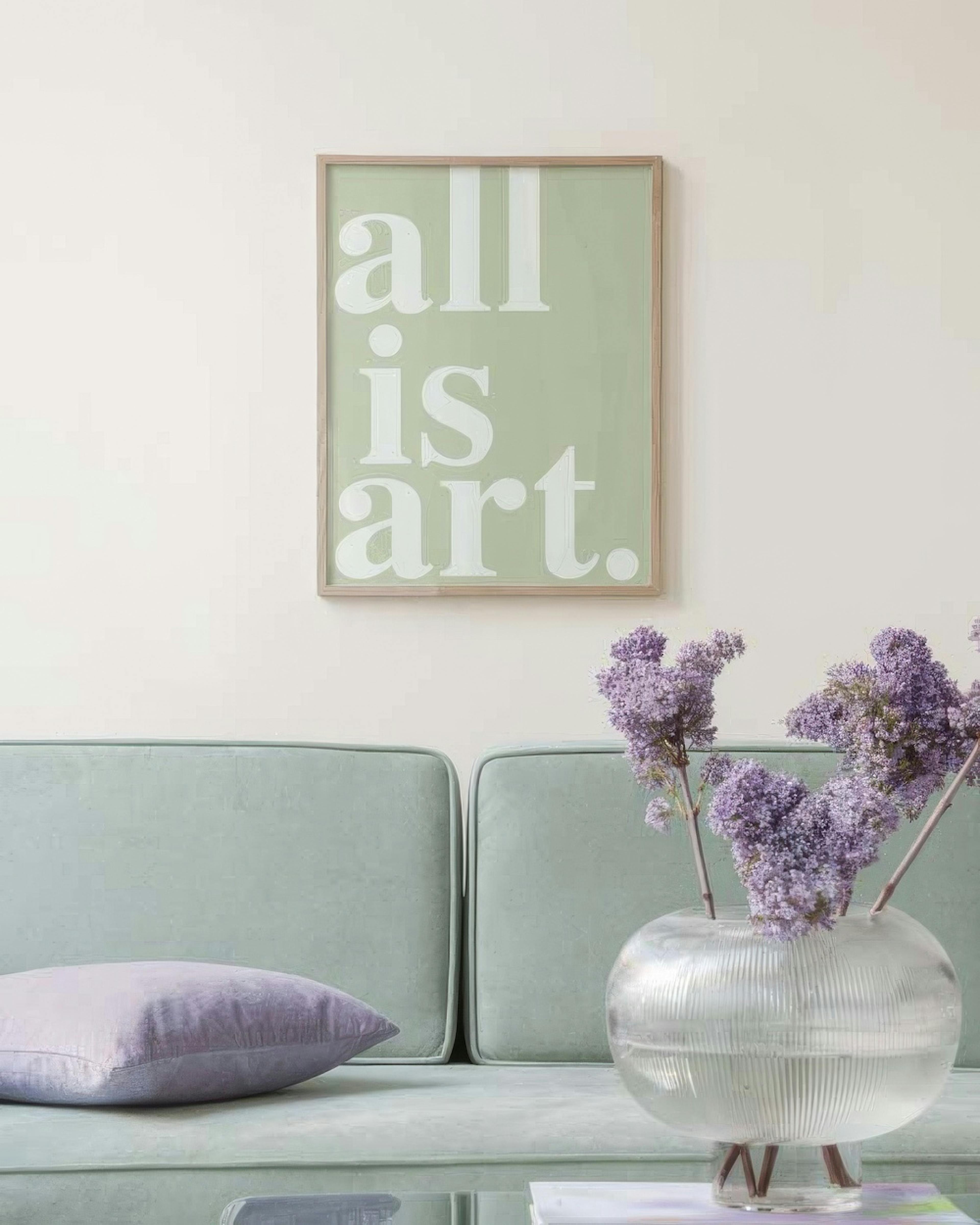 All is Art Print