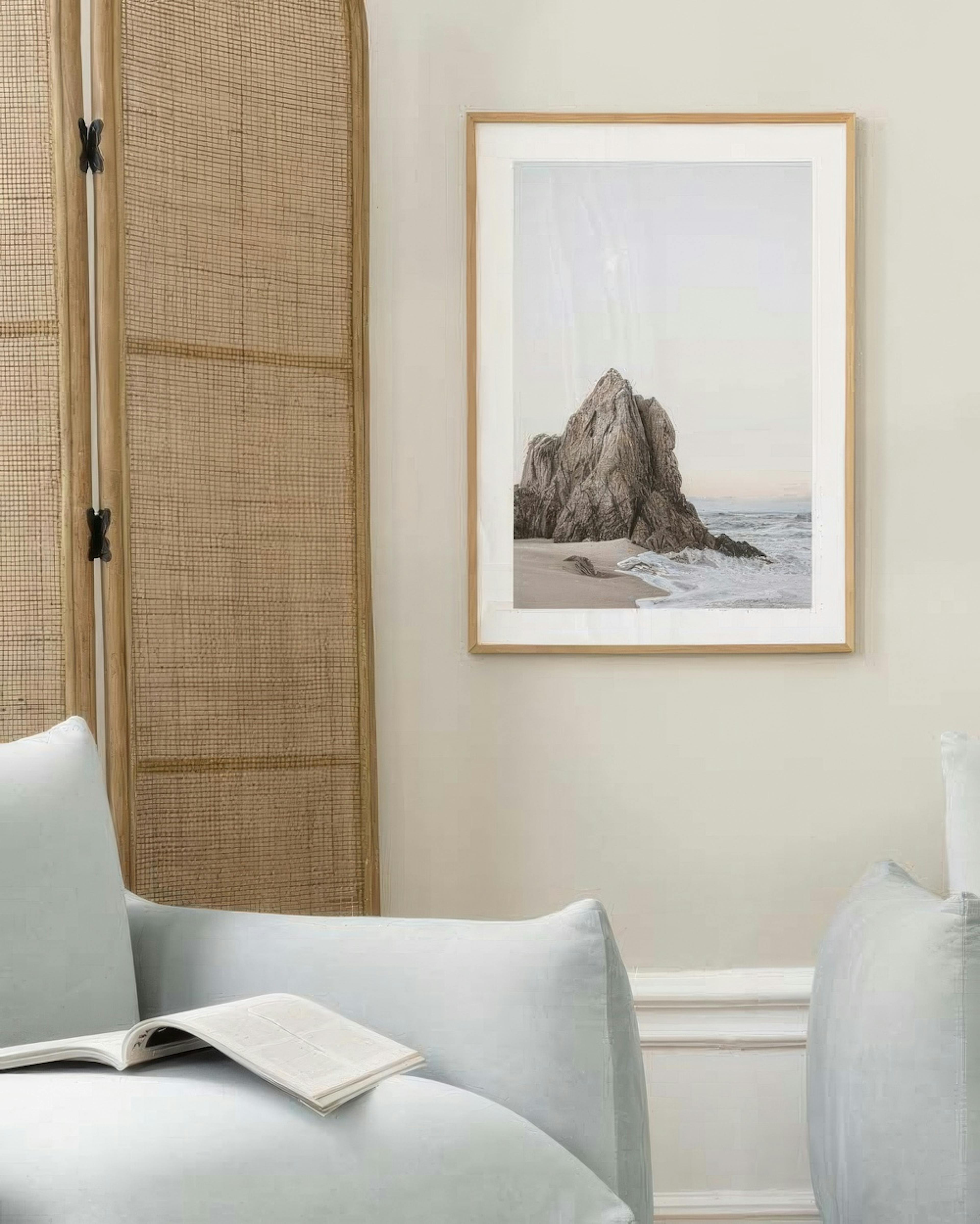 Cliffs at Sunset Print