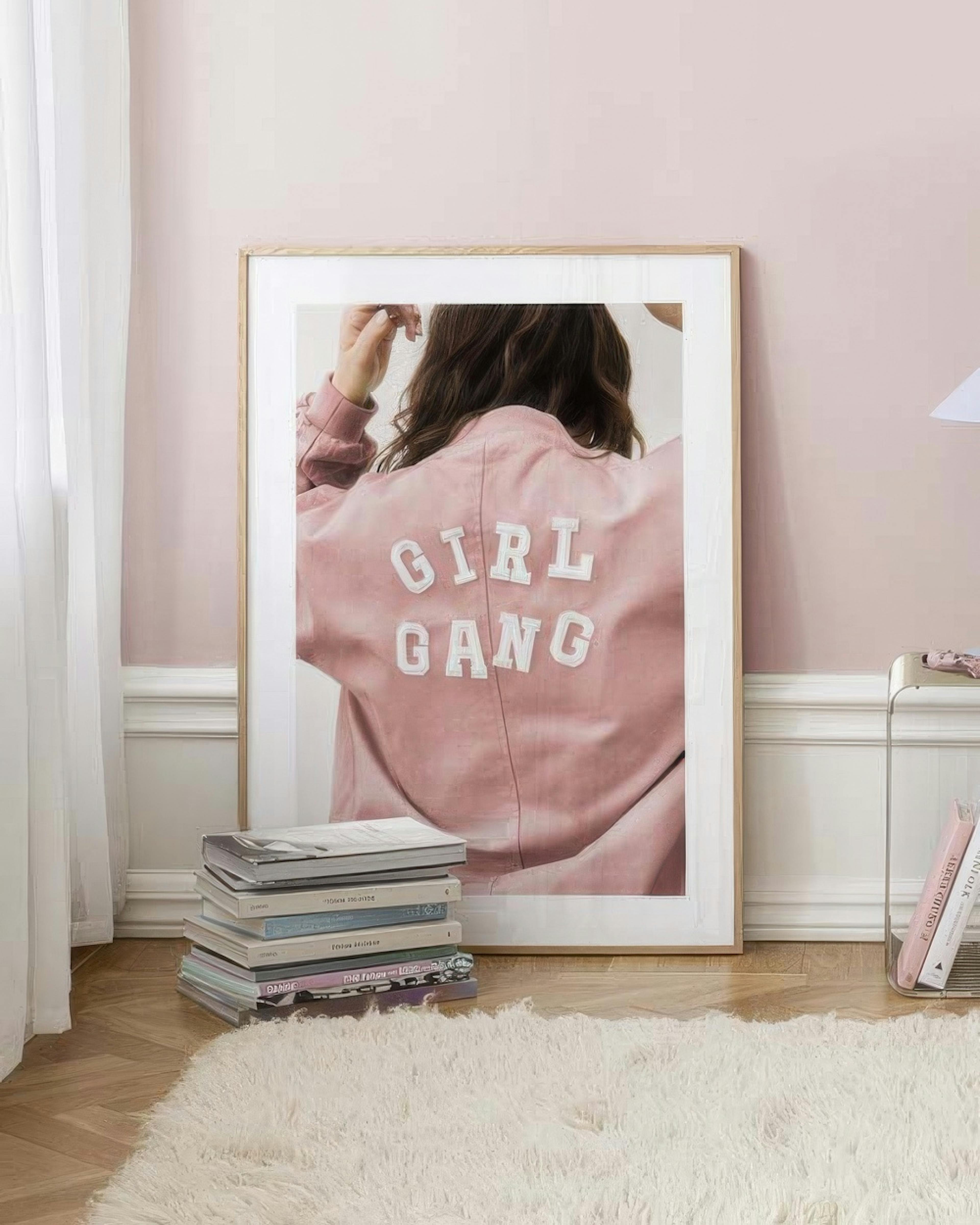 Girl Gang Jacket Print