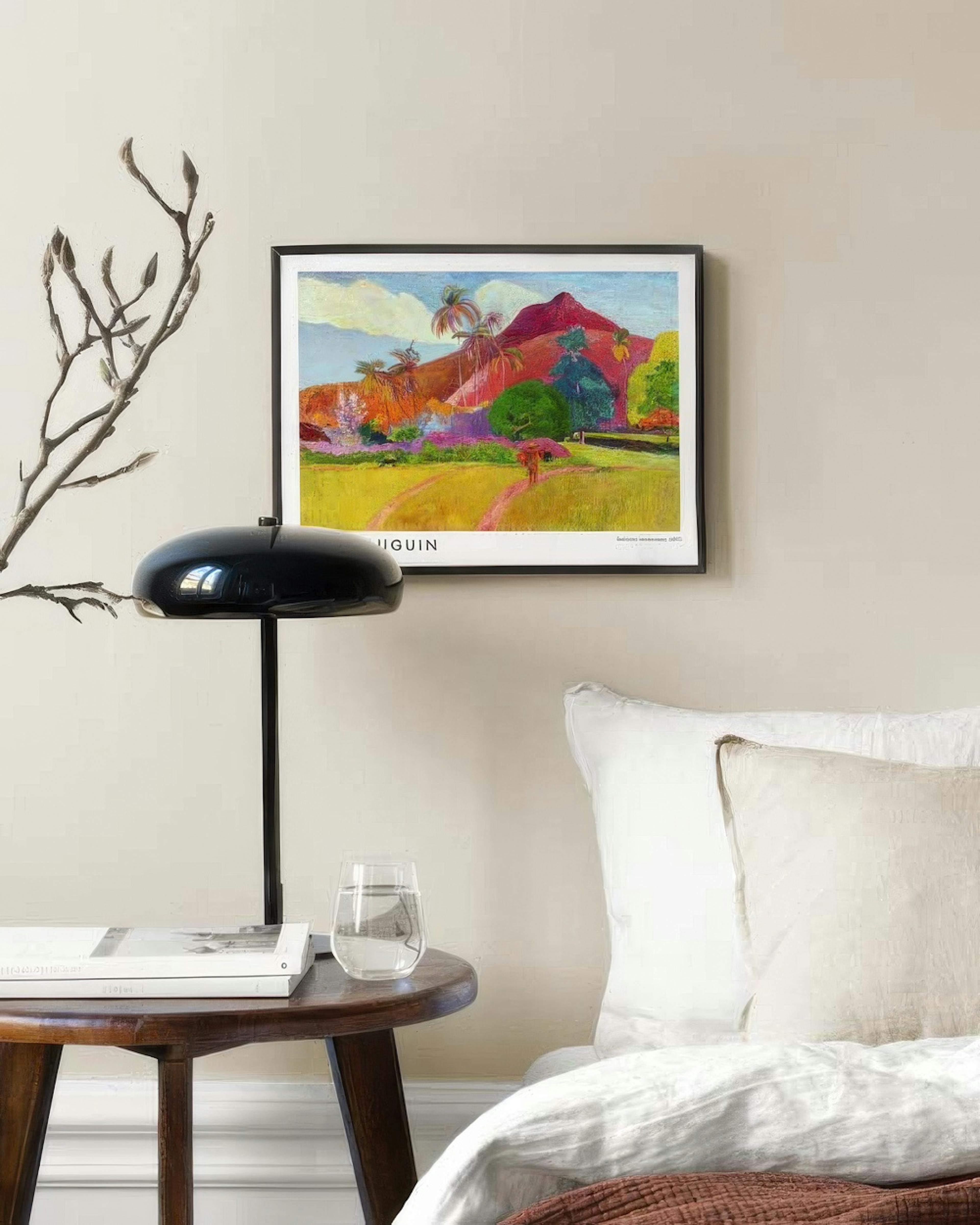 Paul Gauguin - Tahitian Landscape Affiche