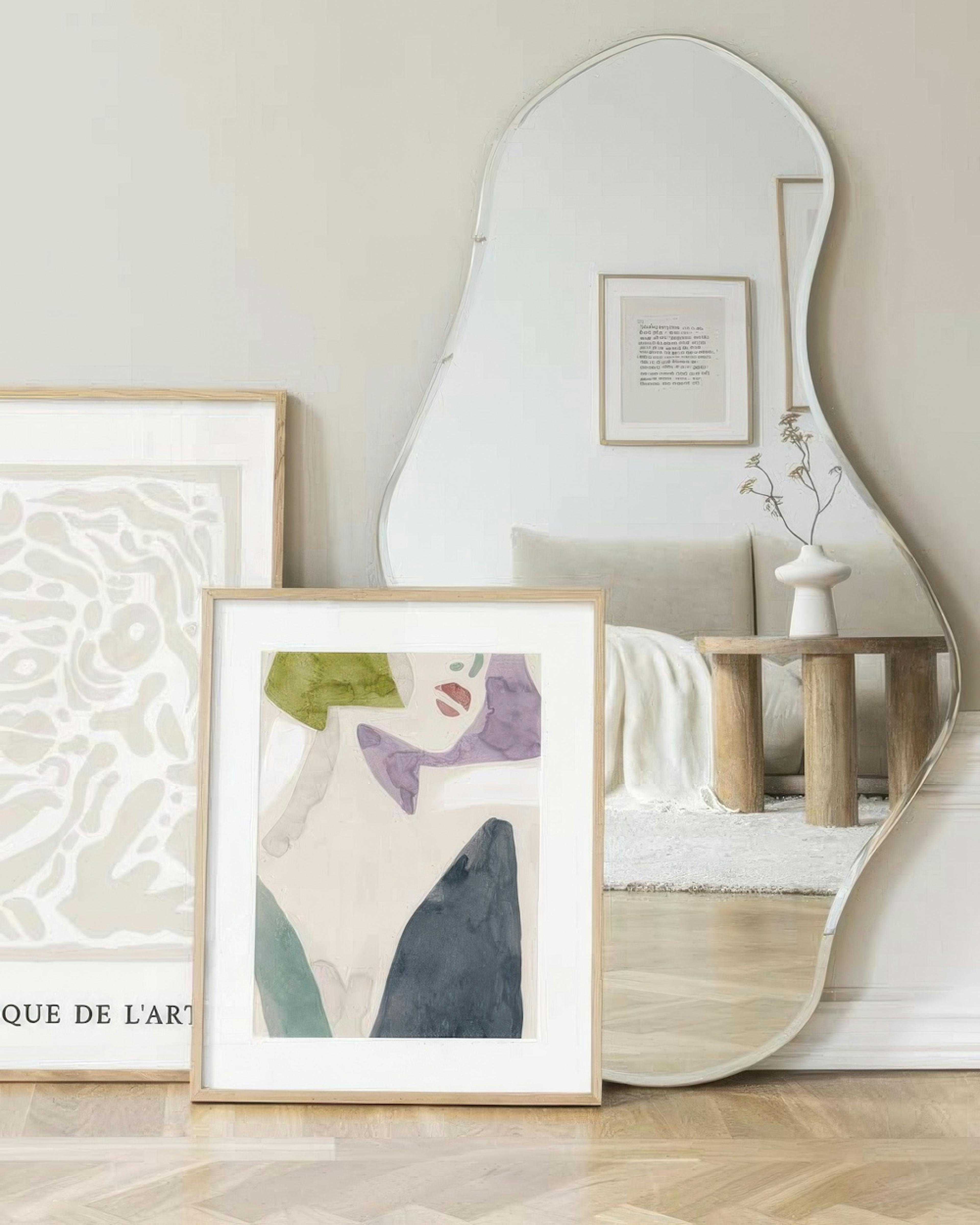 Lady in Aquarelle No2 Print
