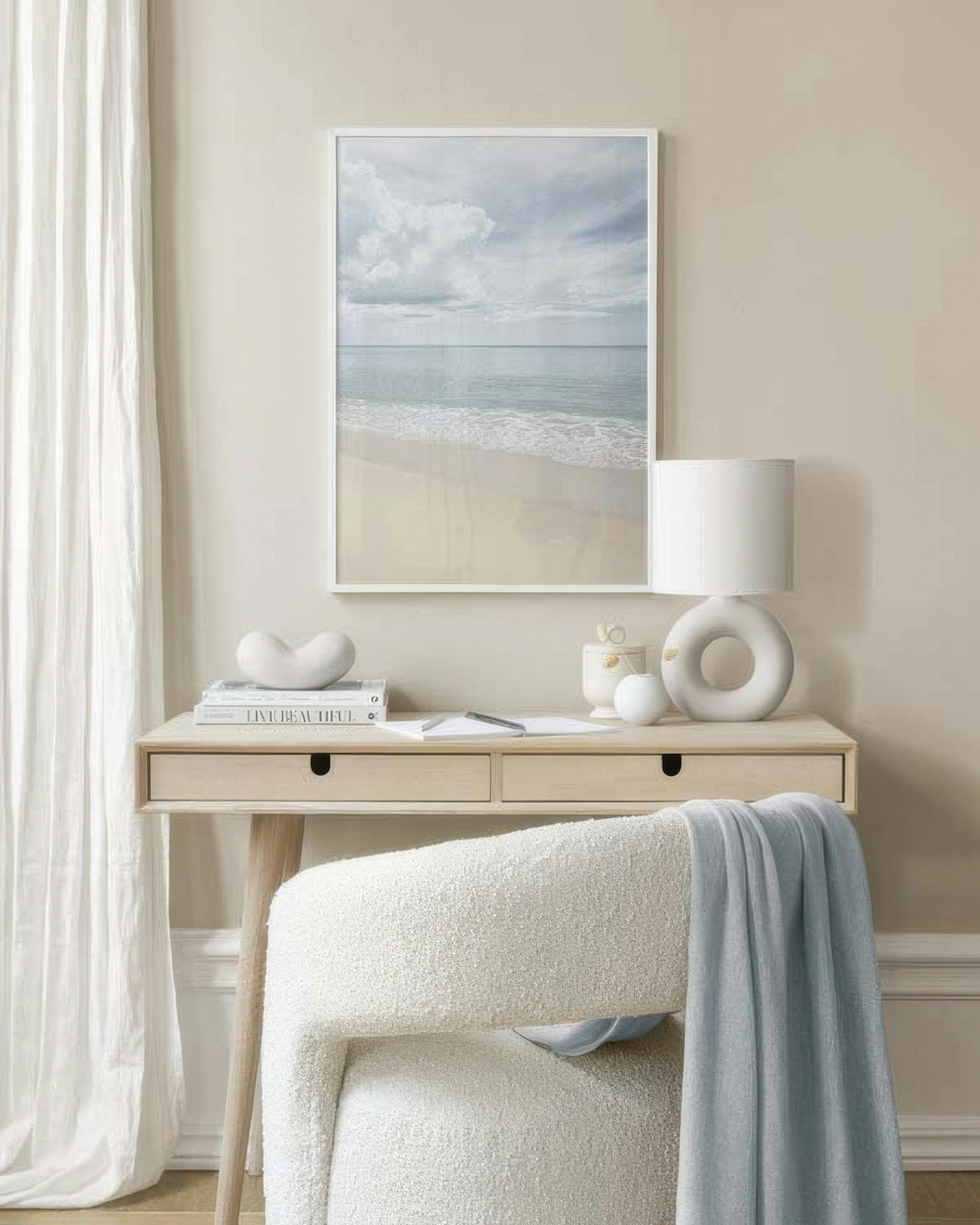 White Sand Beach No2 Print