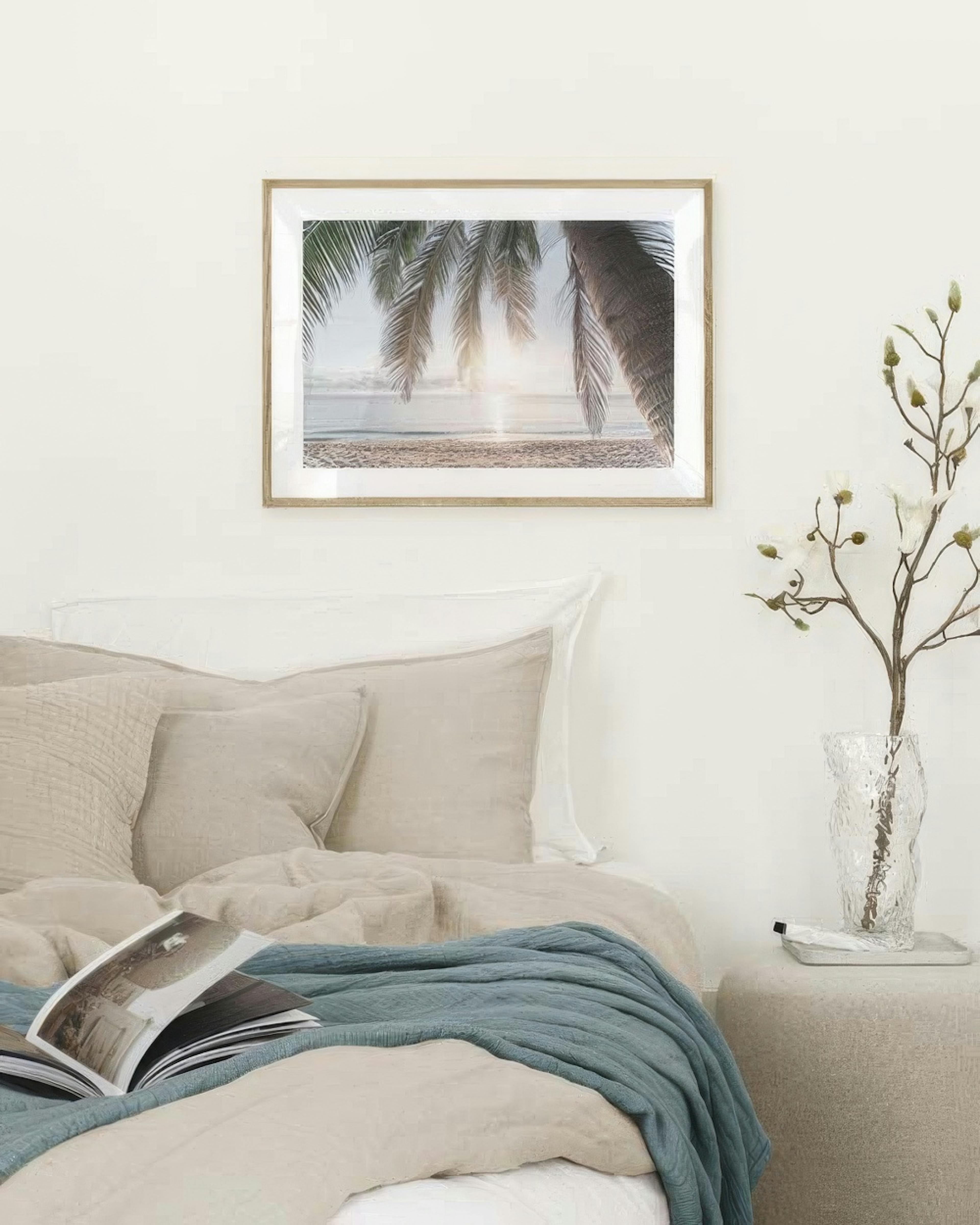 Tropical Beach Sunset Print