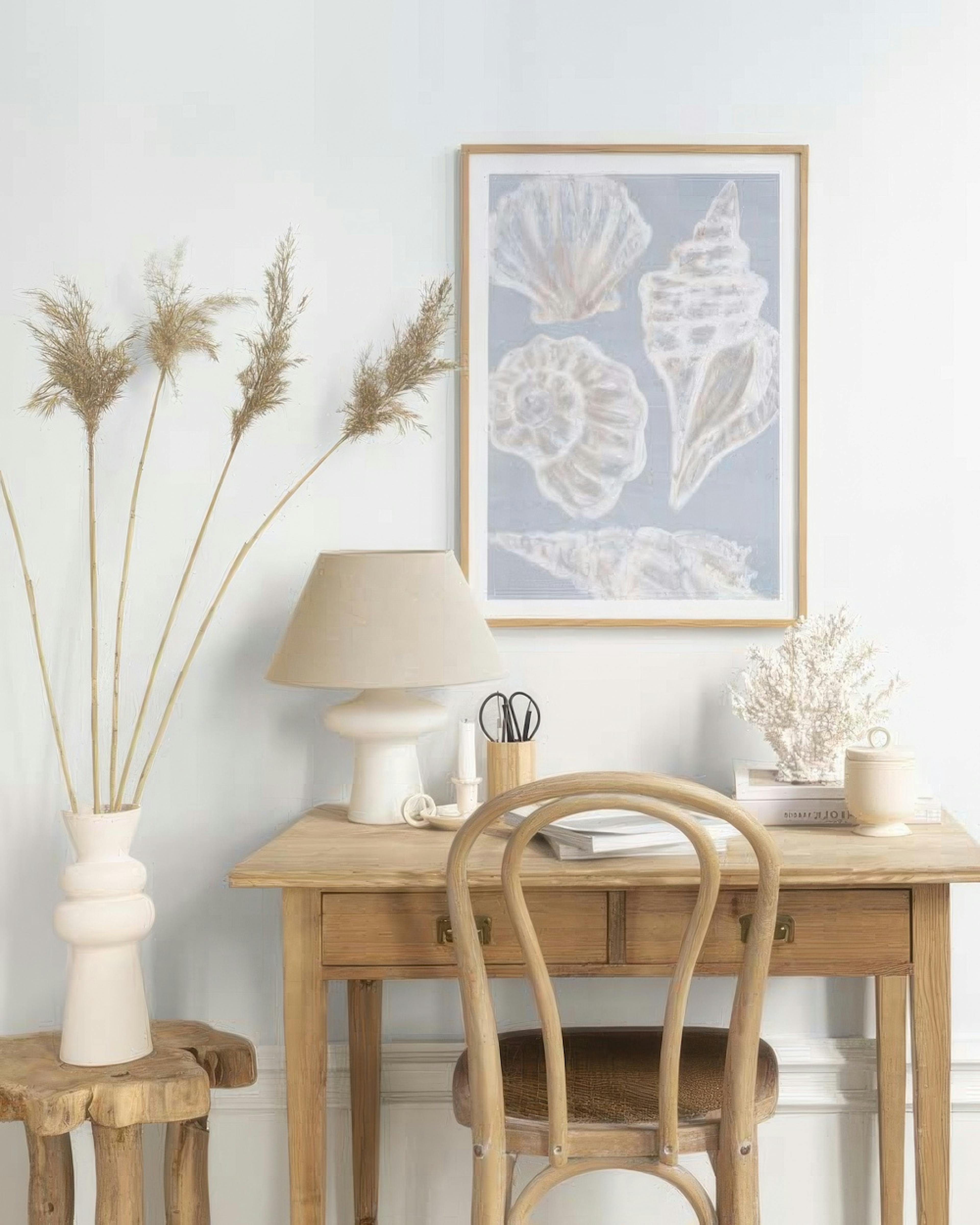 White Shells Print
