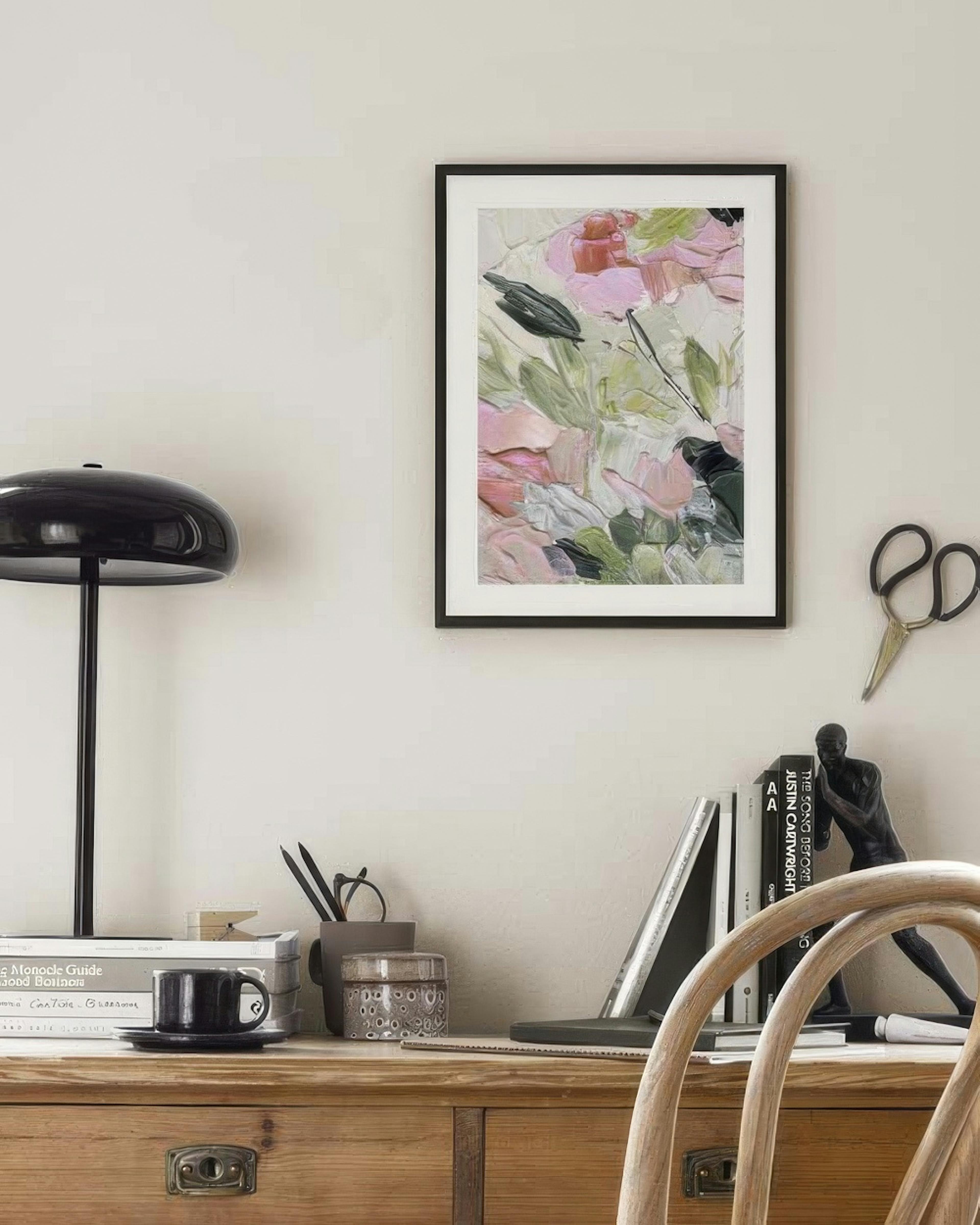 Flowers in Paint No1 Print