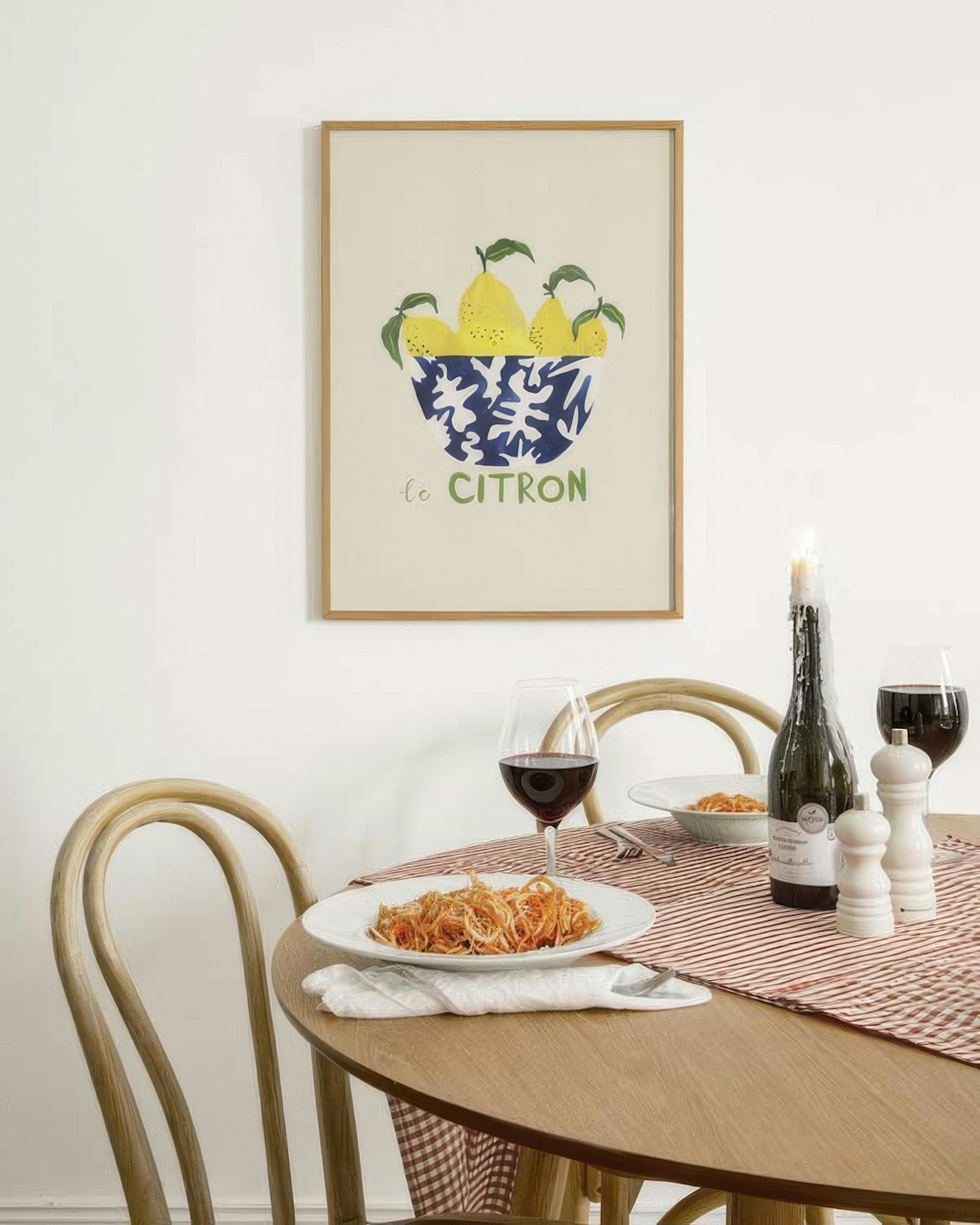 Le Citron Poster