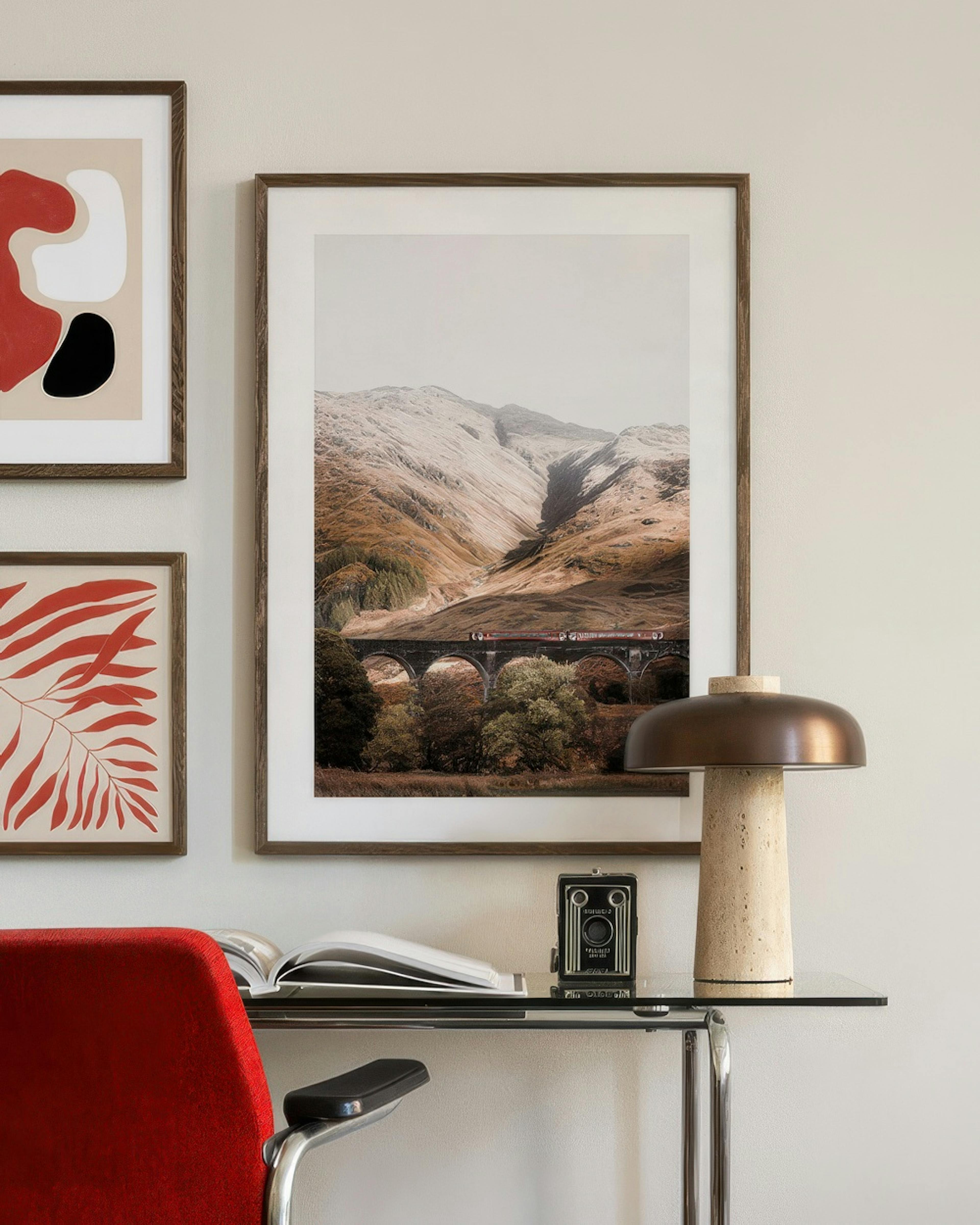 Highland Train Poster