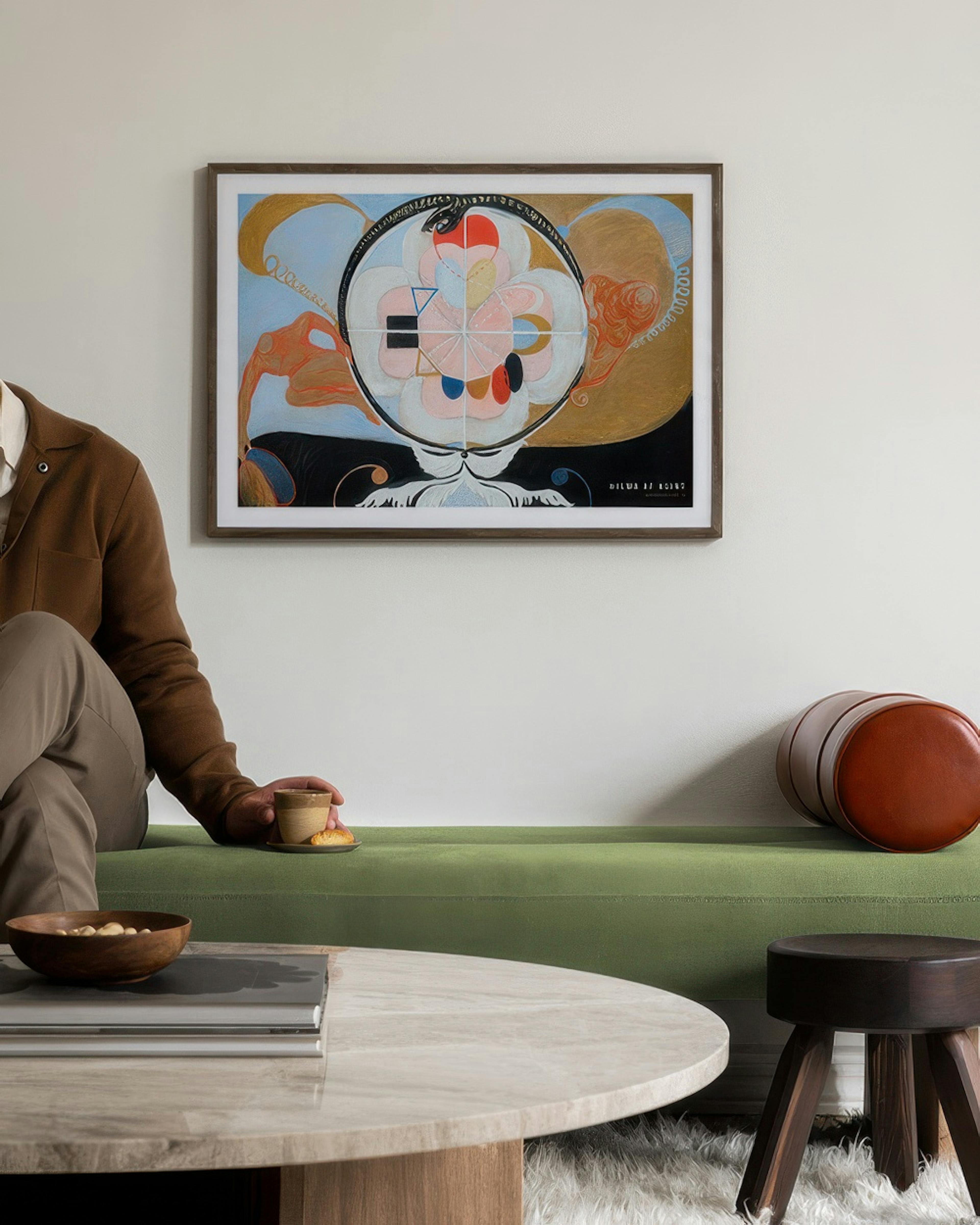 Print - Evolution, No.13 by Hilma af Klint