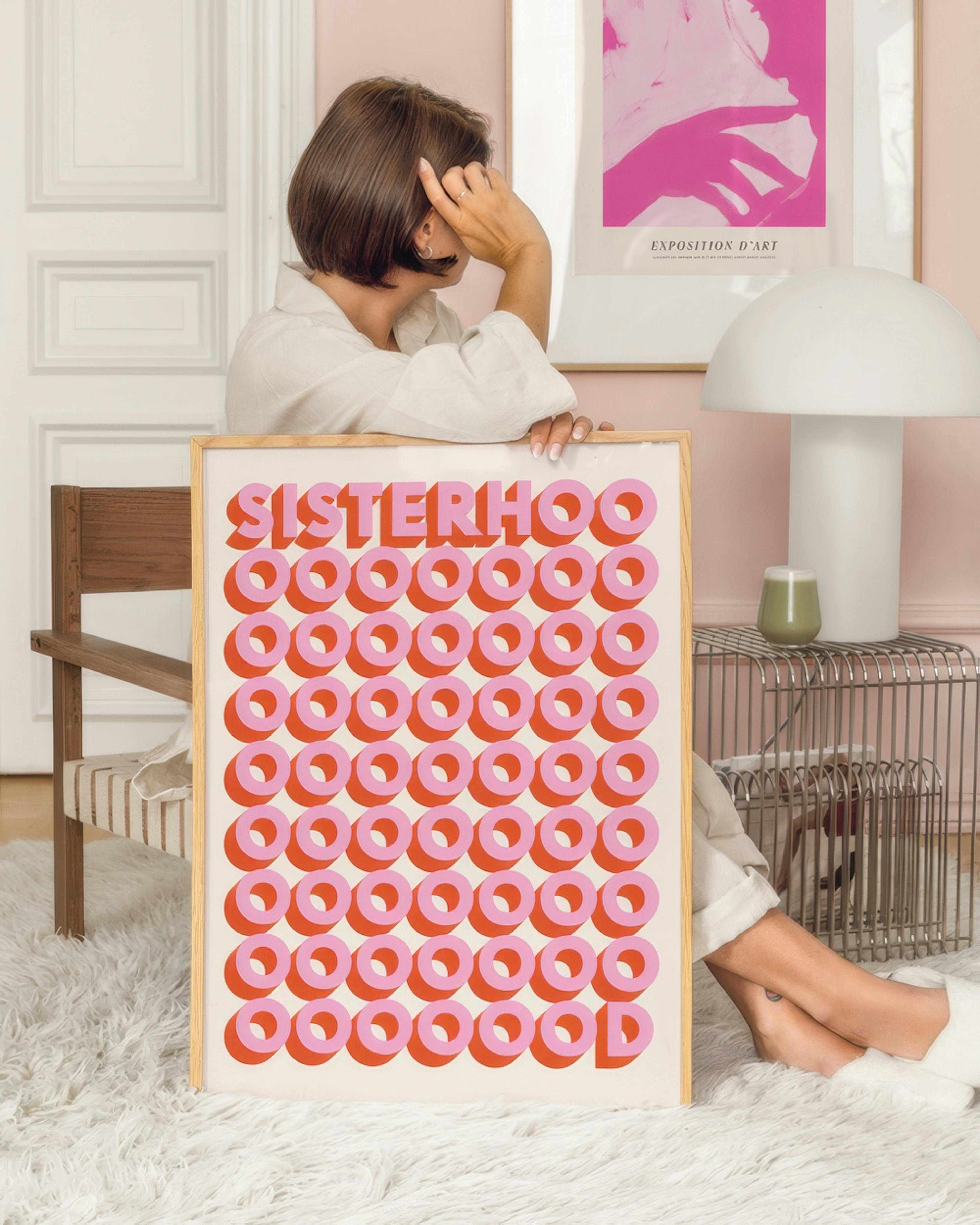 Pink Sisterhood Print