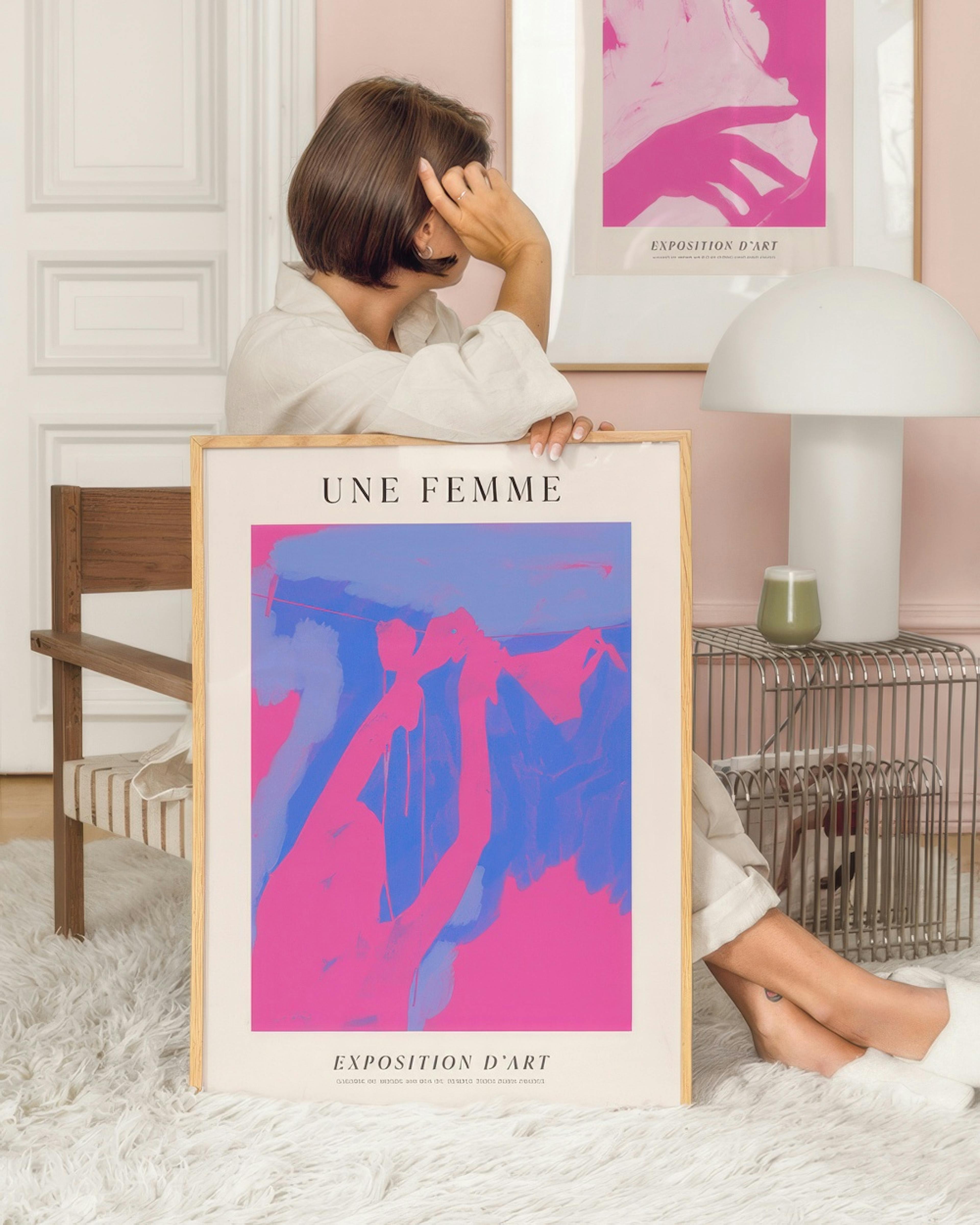 Une Femme No2 Poster