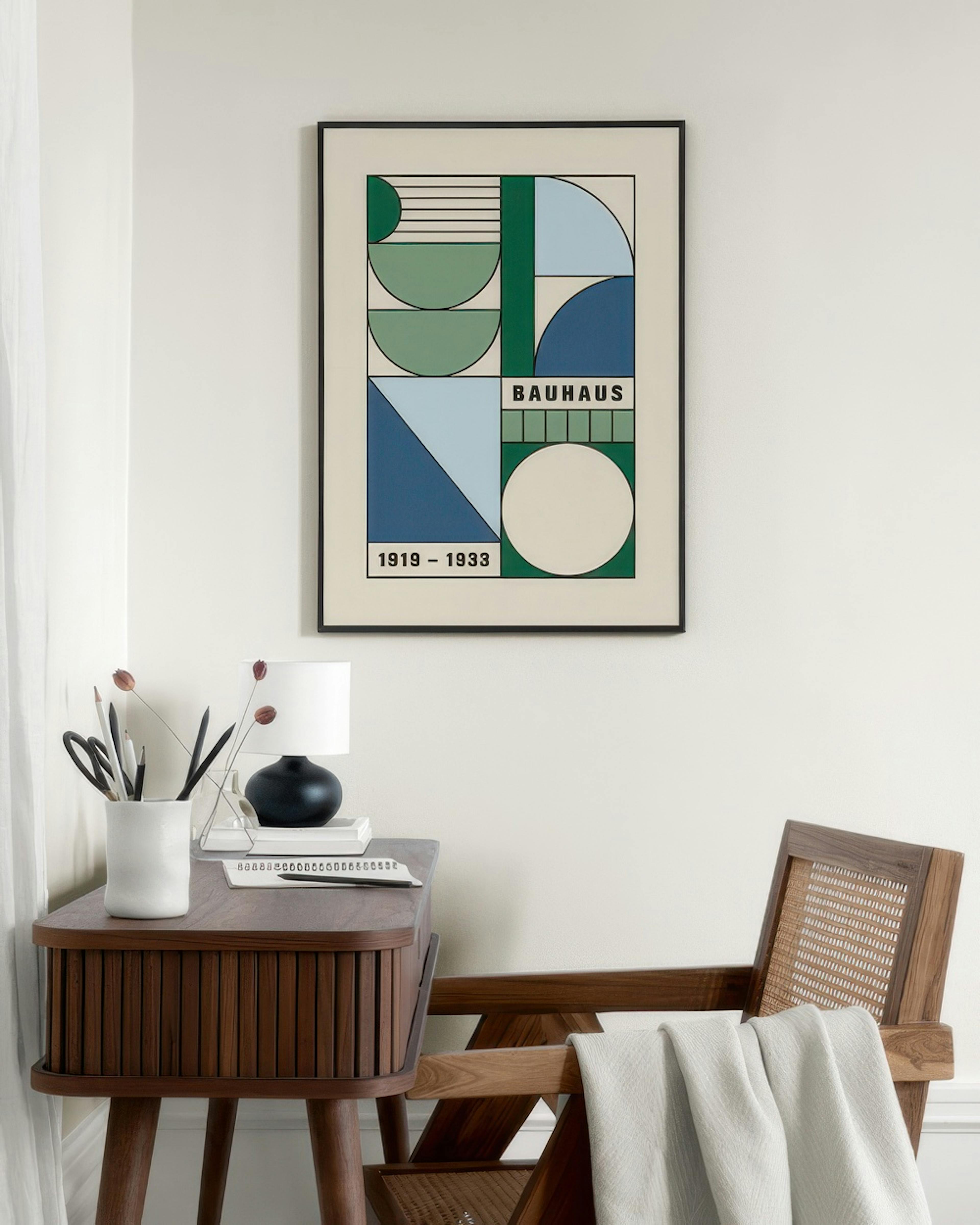 Bauhaus Composition Print