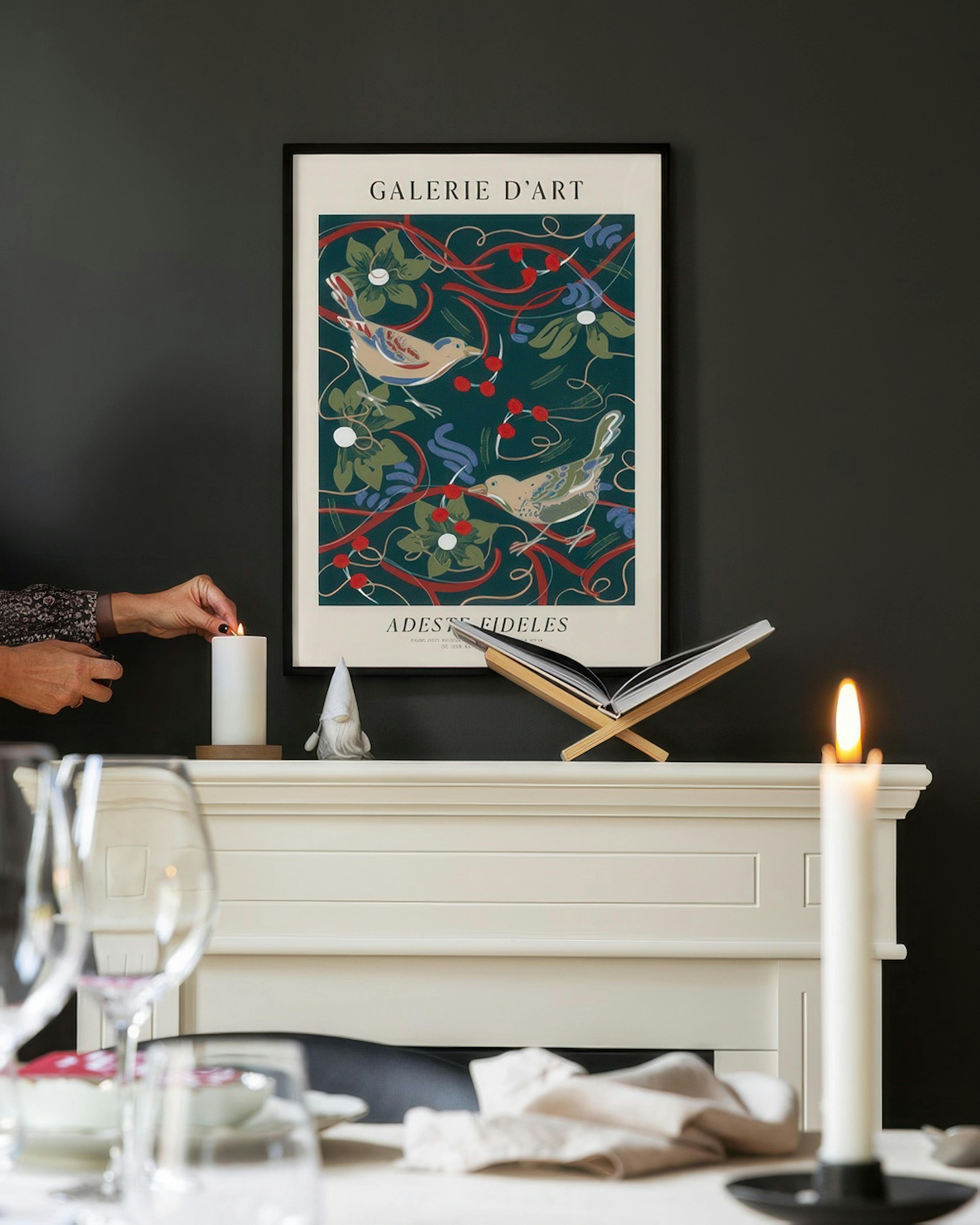 Holiday Pattern No1 Print