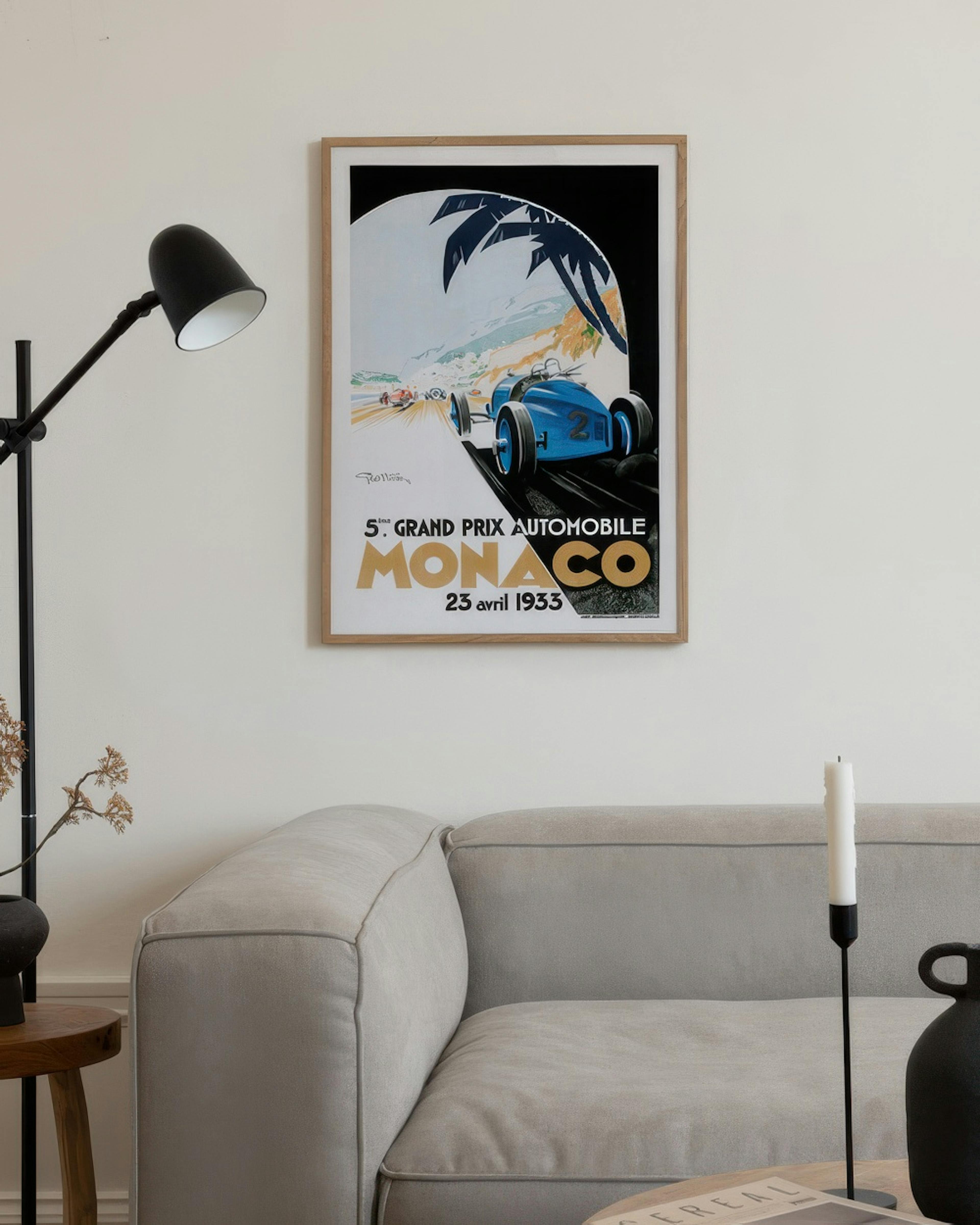 Monaco Grand Prix Poster