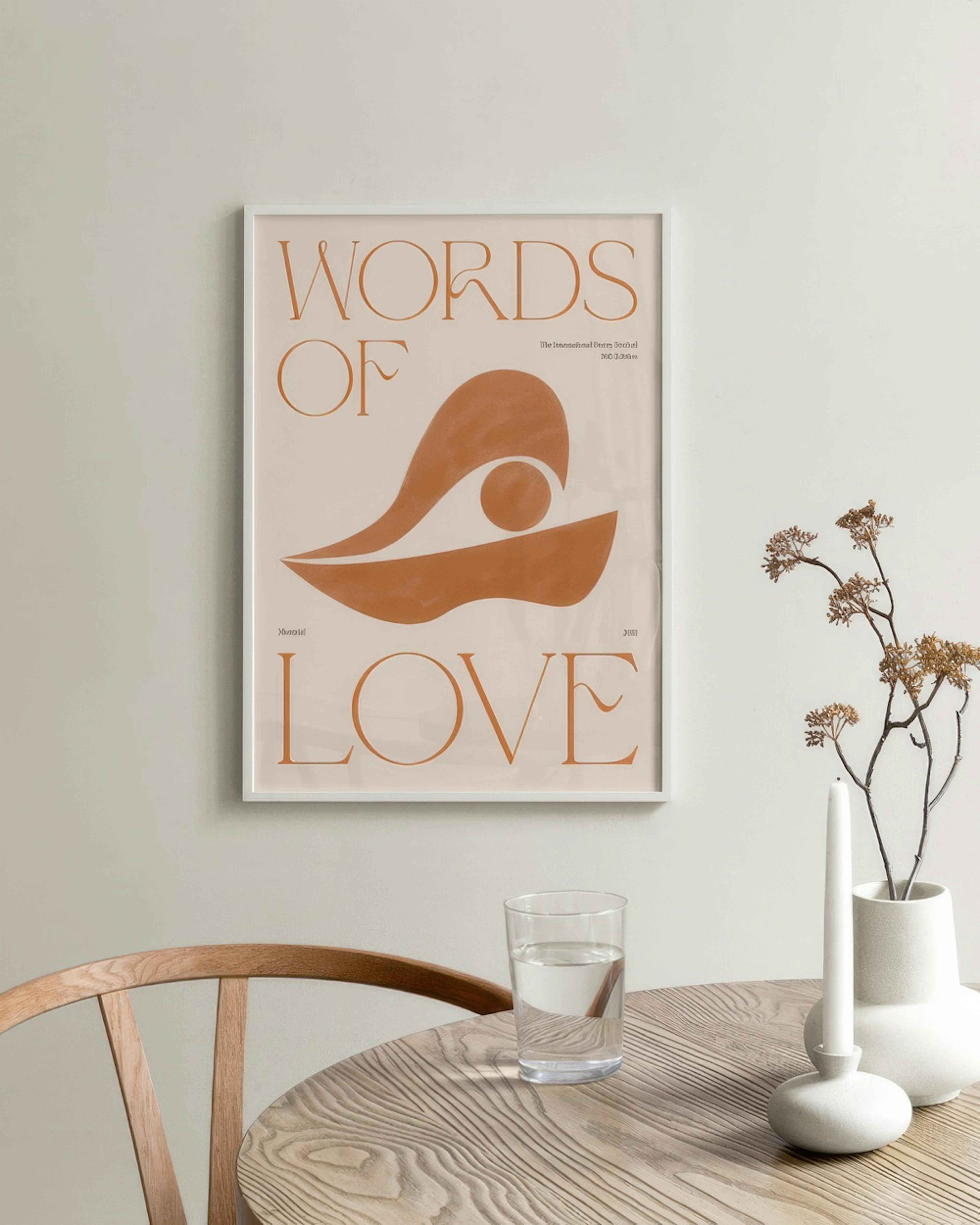Words of Love Affiche