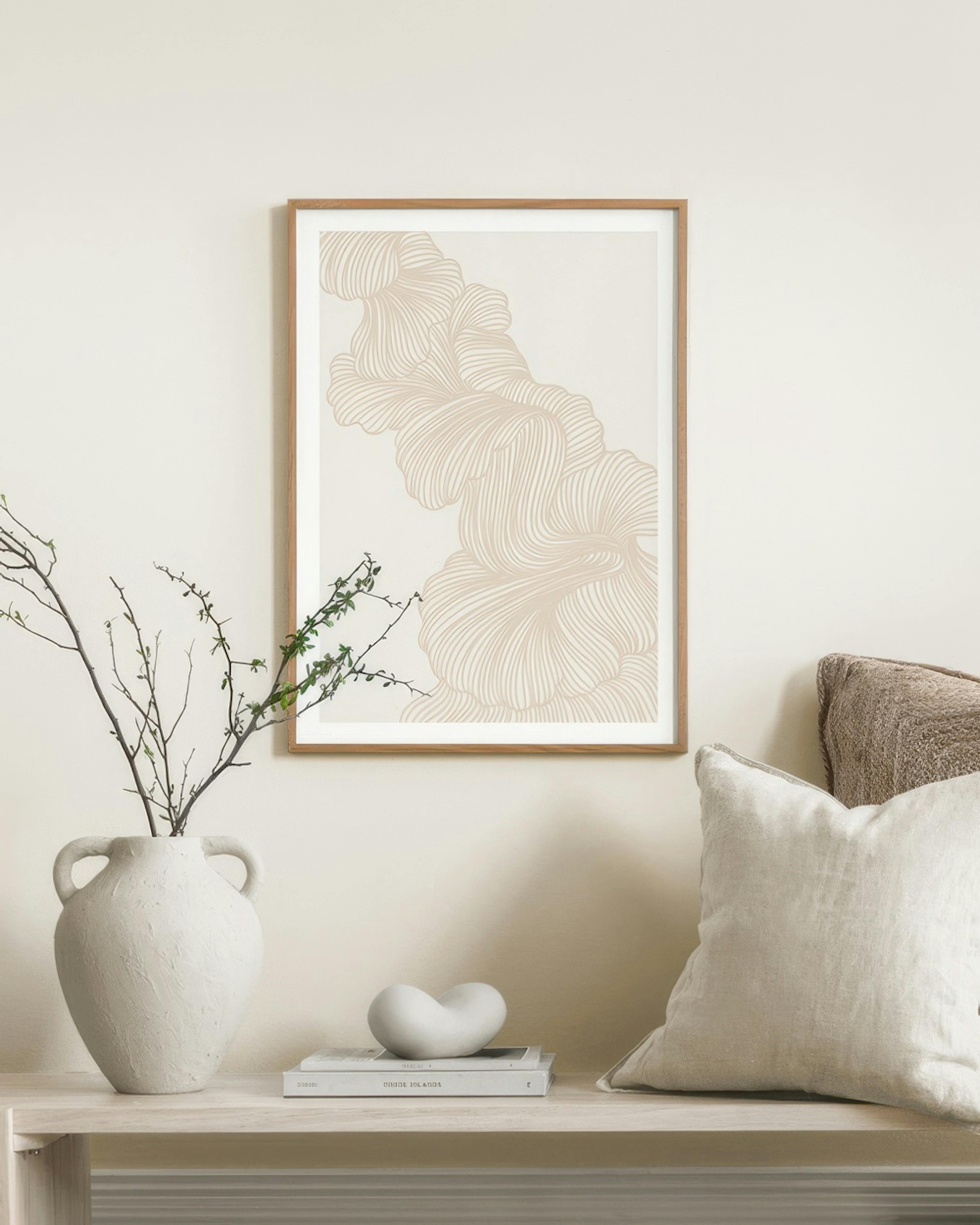 Abstract Lines No3 Poster