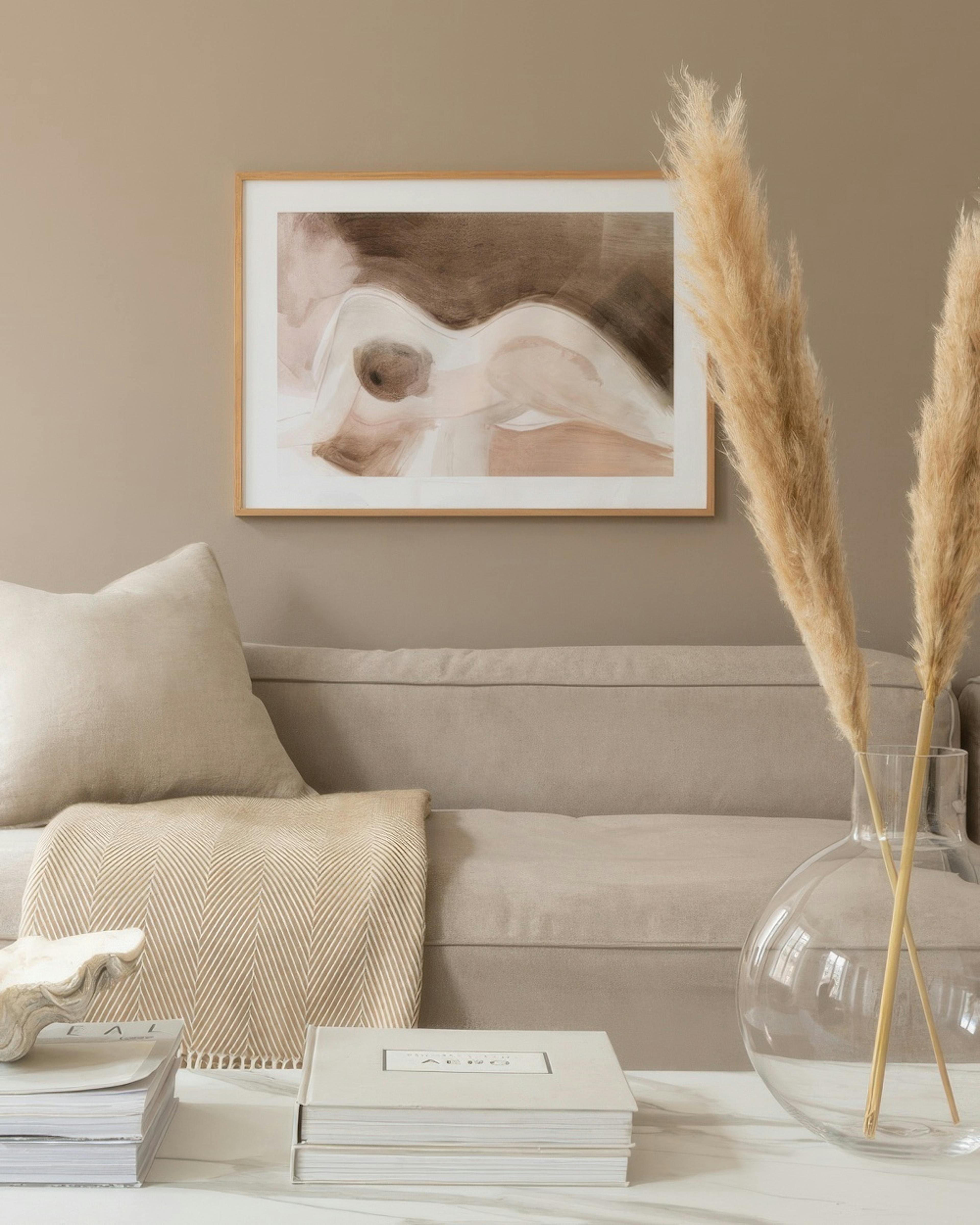 Femme Shapes Watercolor No1 Print
