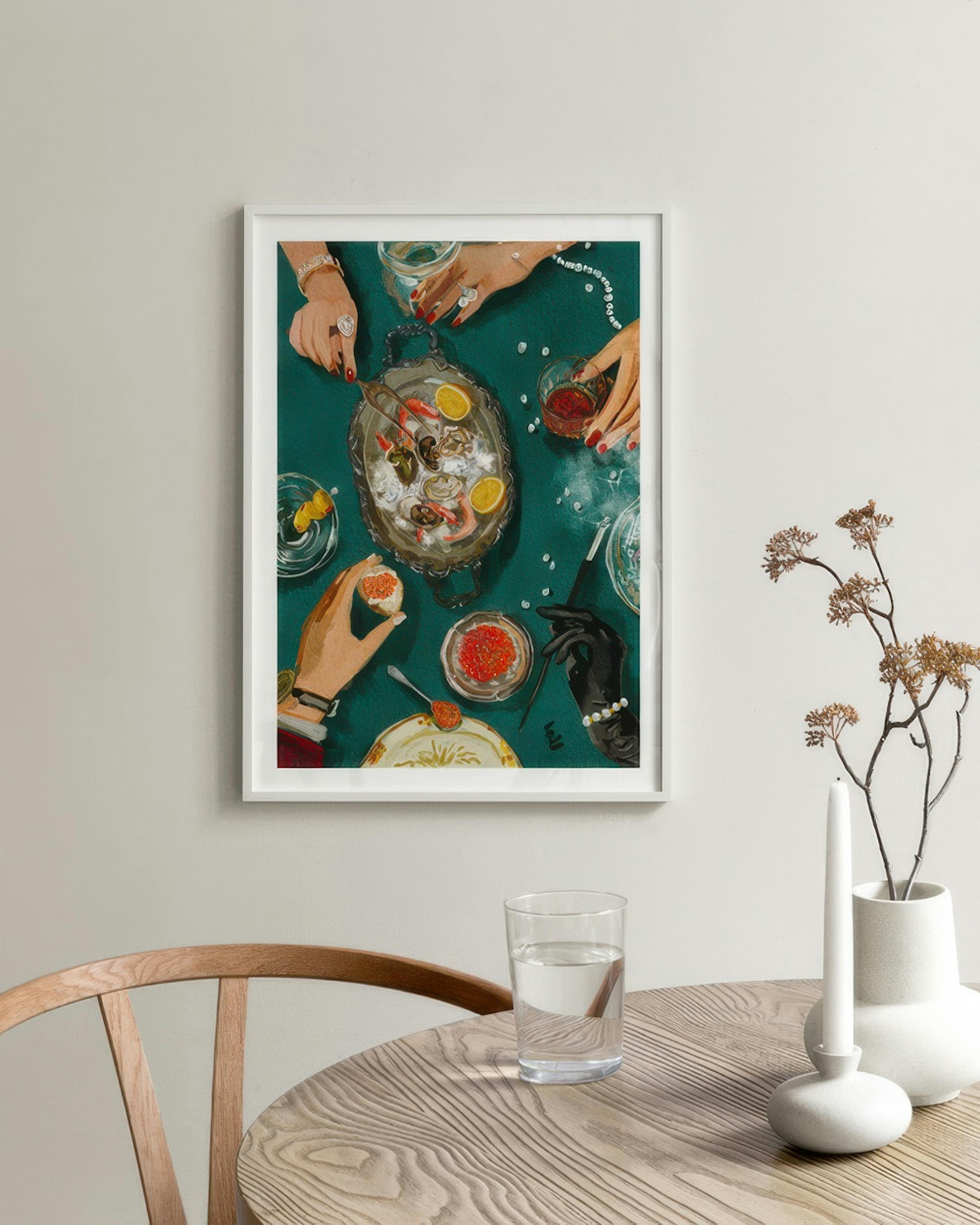 Ekaterina Zagorska - Luxury Dinner Print