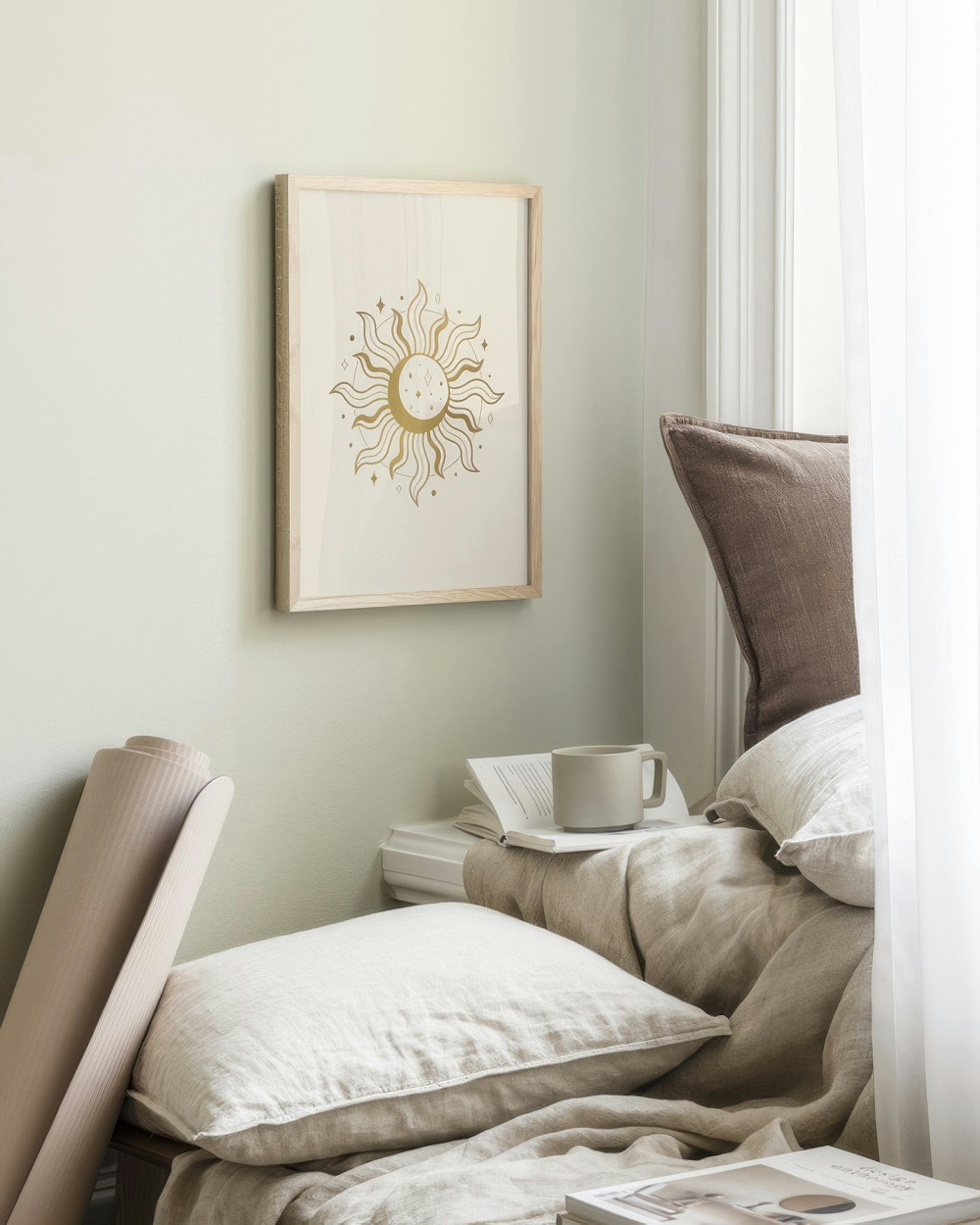 Golden Sun Print